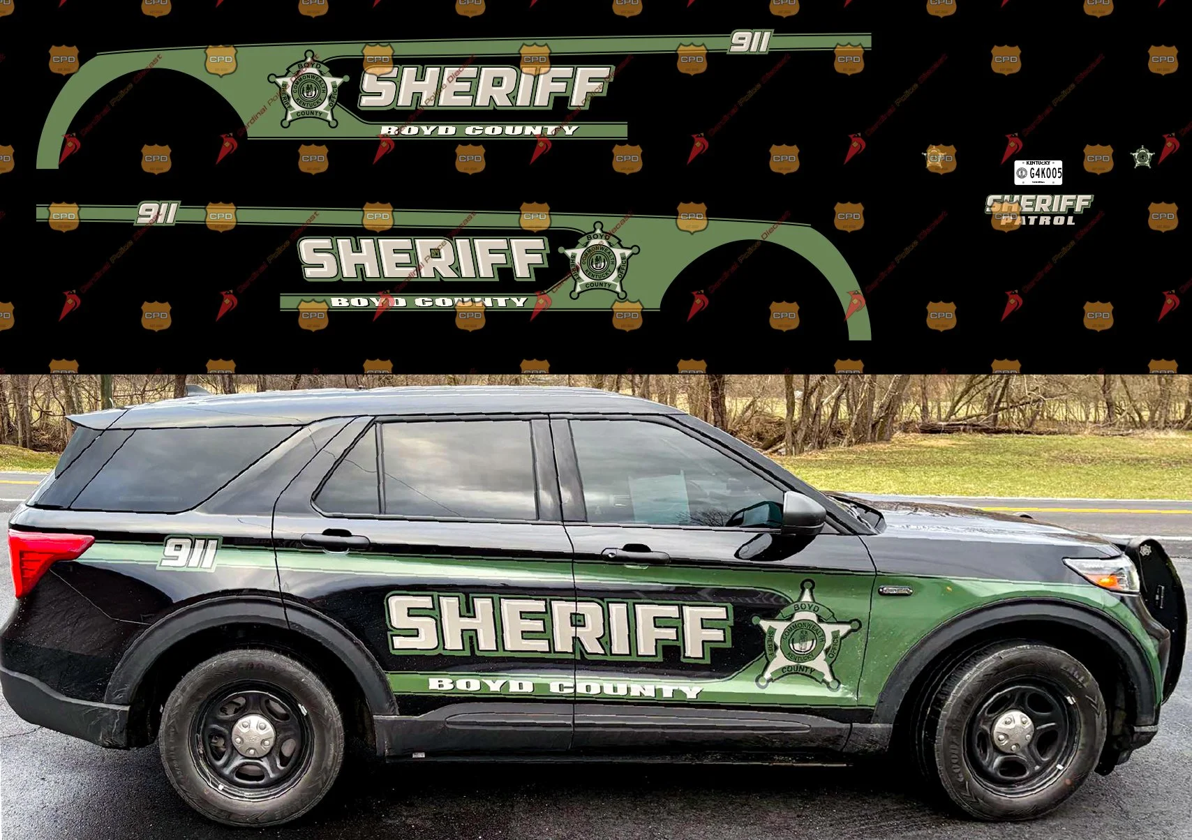 Montana Highway Patrol 2024 Graphics — Cardinal Police Diecast