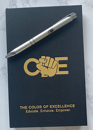 COE Journal & Pen — The Color of Excellence