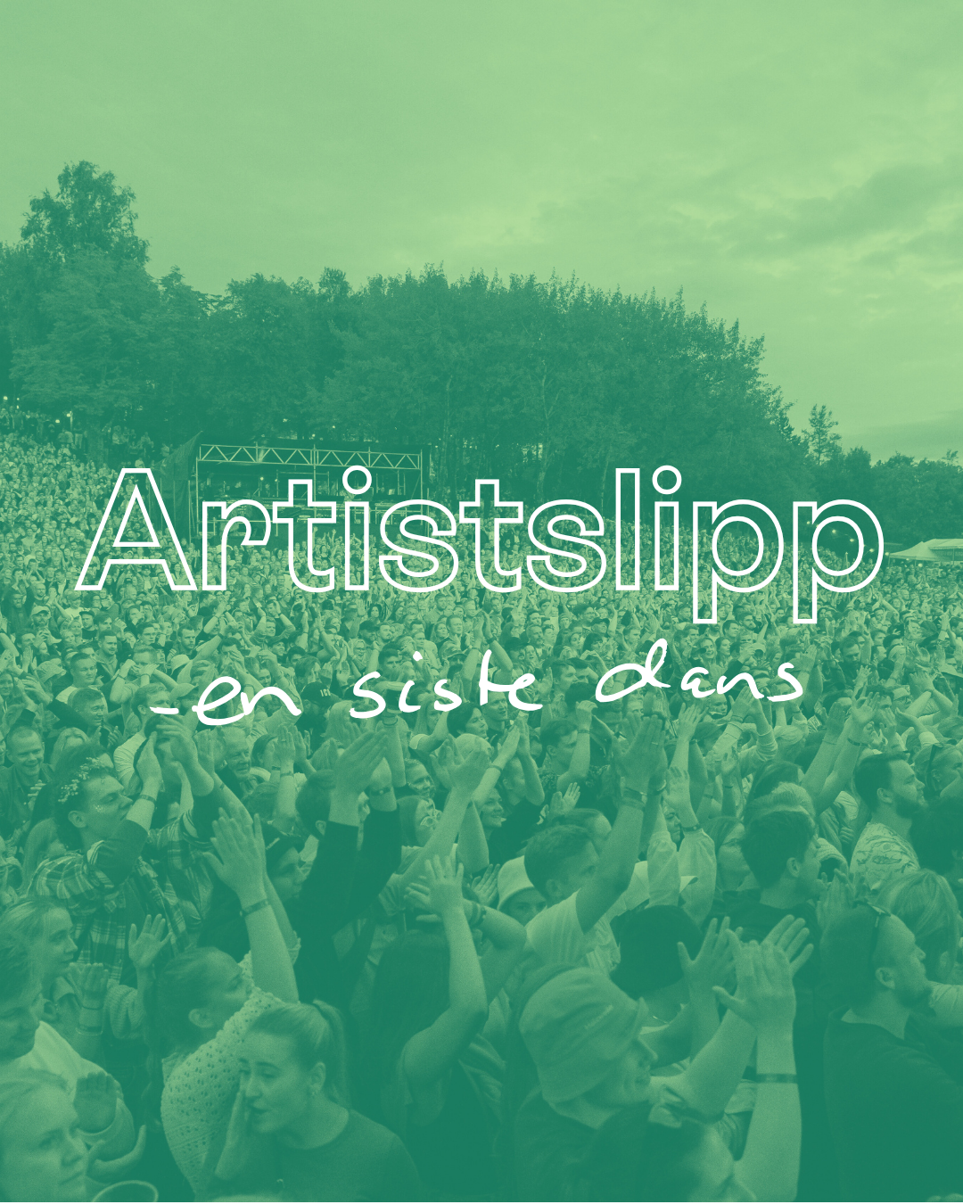 ARTISTSLIPP FOR PARKEN 2026 - EN SISTE DANS