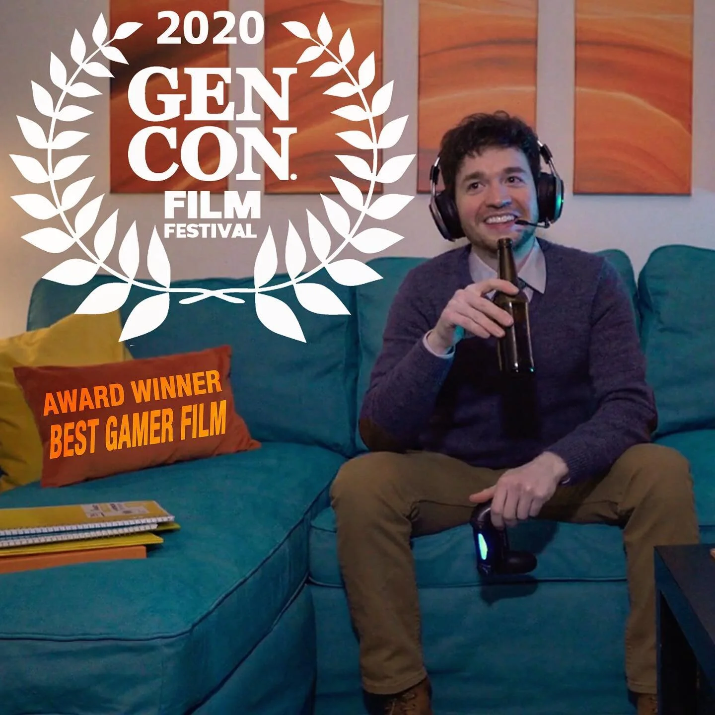 🏆Just wanna publicly shout out (w LOTS of gratitude) to @Gen_Con&rsquo;s #FilmFest for this one!🏆🎮👾📺 &ldquo;Best Gamer Film Award&rdquo; /// Since #GenCon is one of the largest &amp; oldest tabletop gaming conventions in the world (at age 53), w