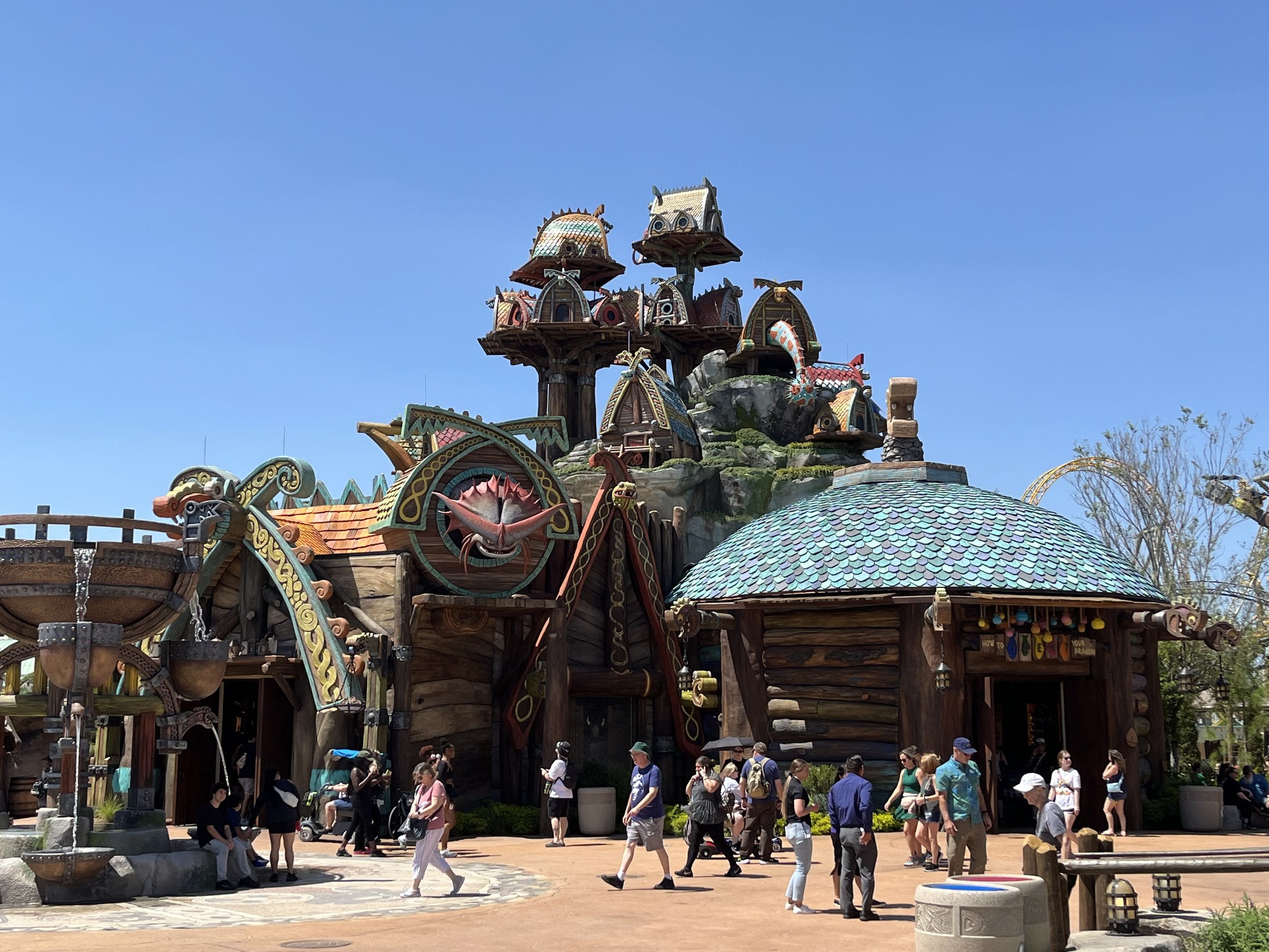 Mainland Retail (How to Treat Your Dragon / Viking Traders) - Retail Entrance View - Isle of Berk at Universal's Epic Universe