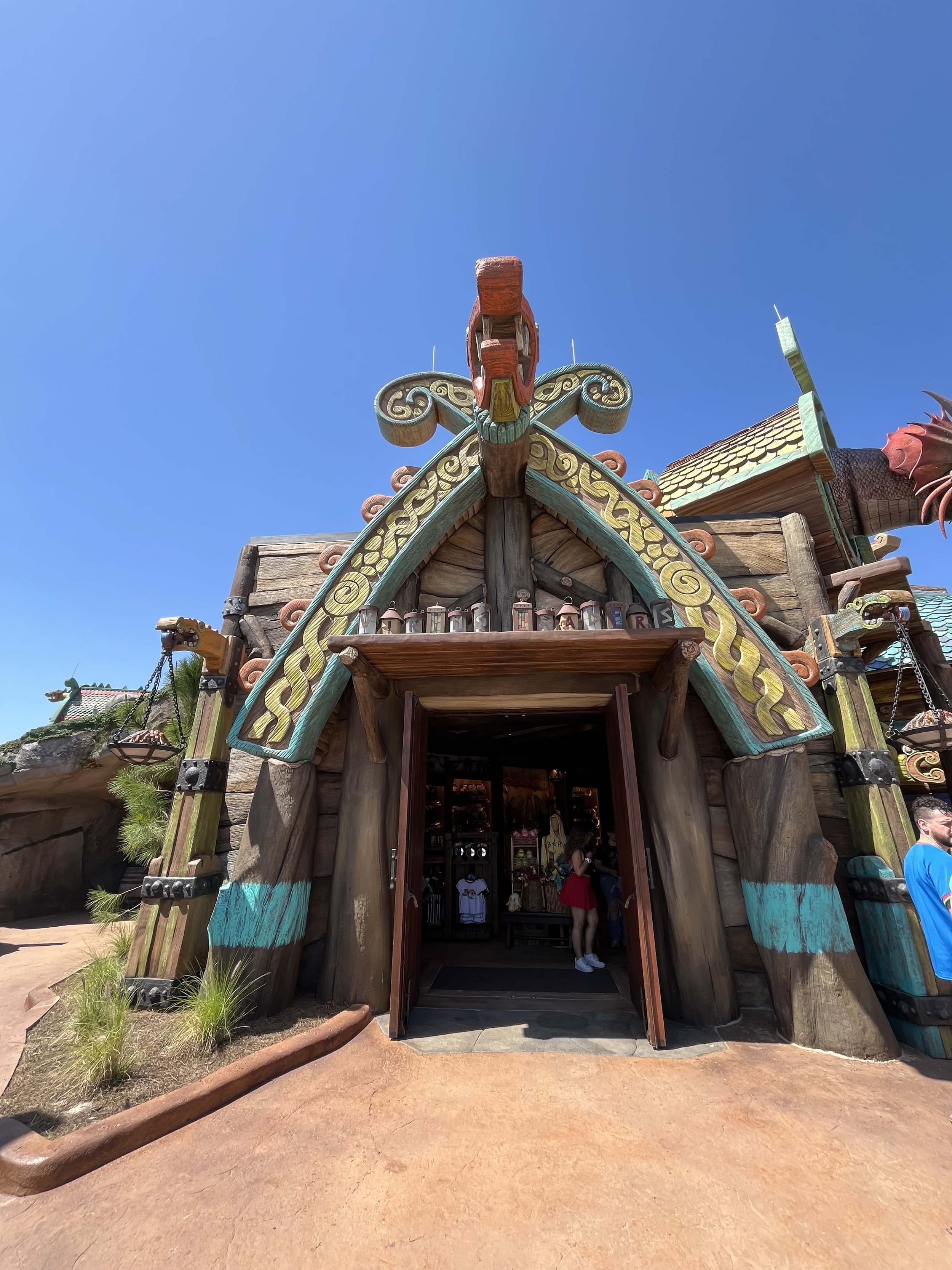 Viking Traders Entrance - Isle of Berk at Universal's Epic Universe