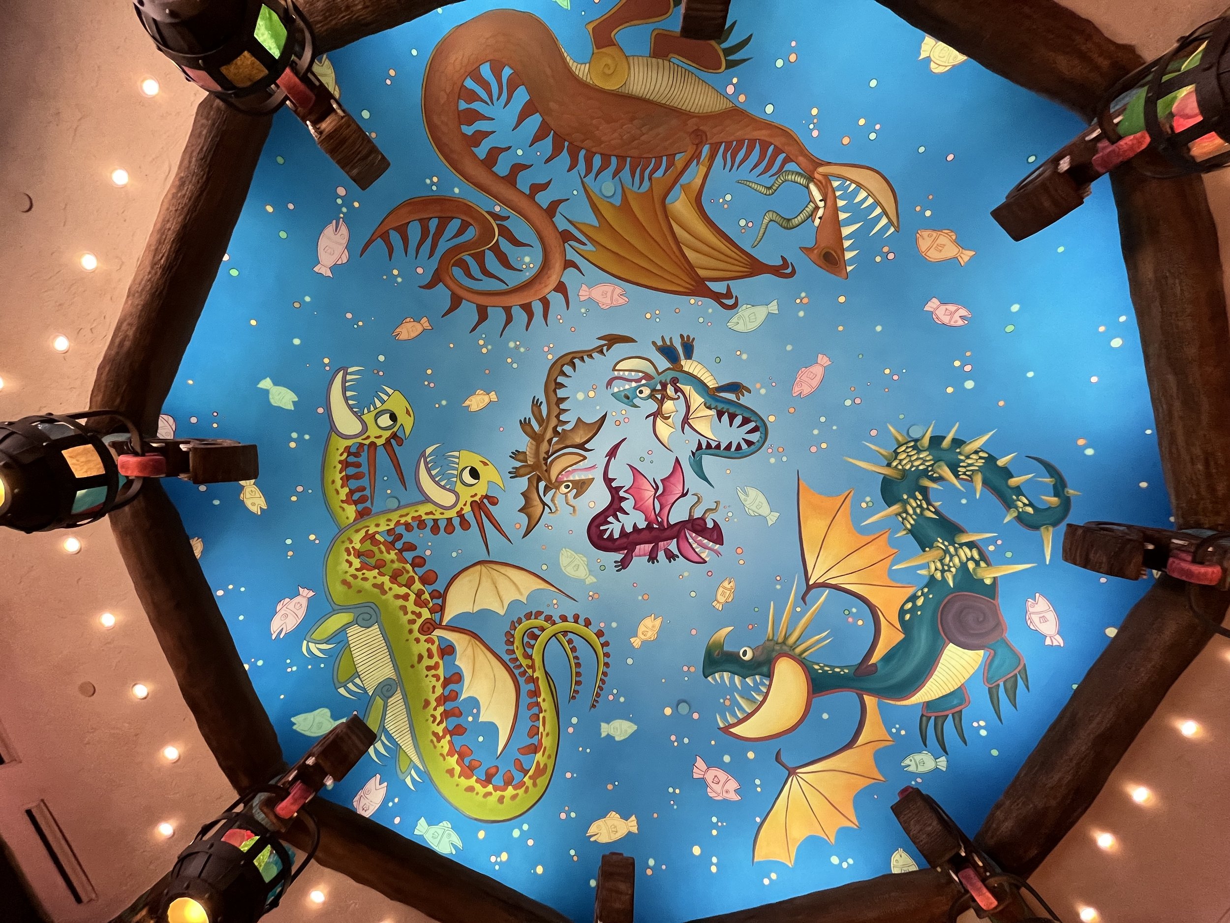 How to Treat Your Dragon - Candy Store Domed Ceiling - Isle of Berk at Universal's Epic Universe