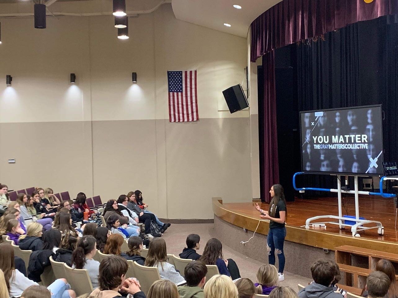 We are thrilled and so excited to be launching a chapter at Sherrard High School! Welcome to the family, tigers. 💜💛

#TheGrayMatters #youmatter #mentalhealthmatters