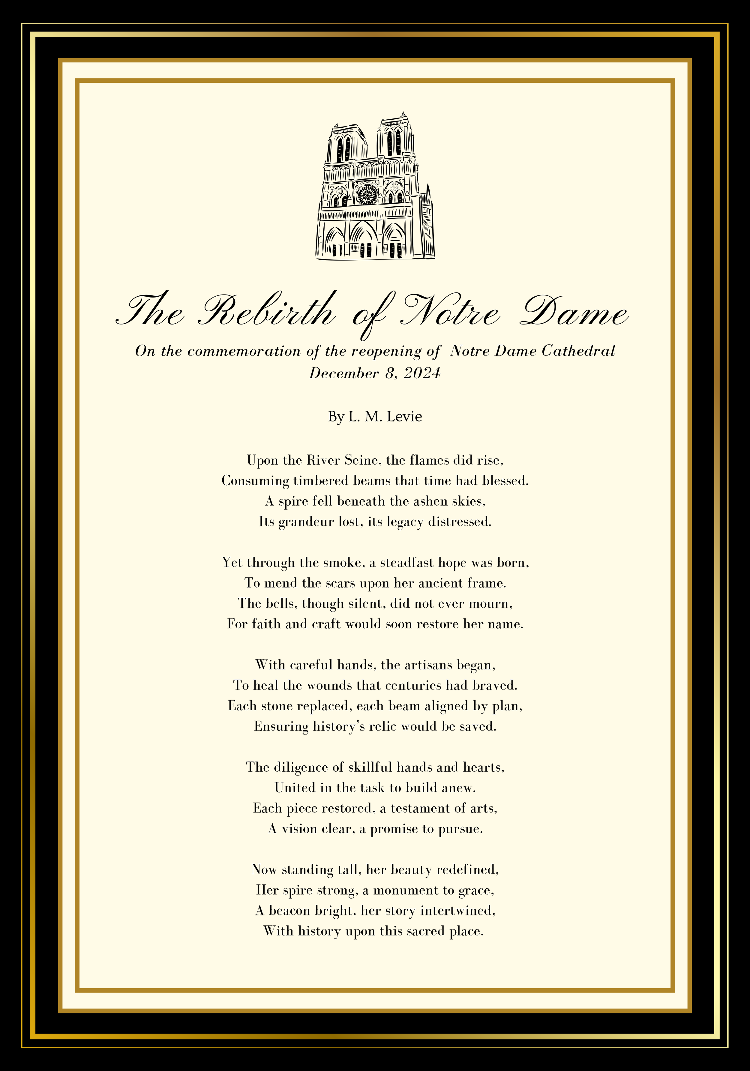 The Rebirth of Notre Dame