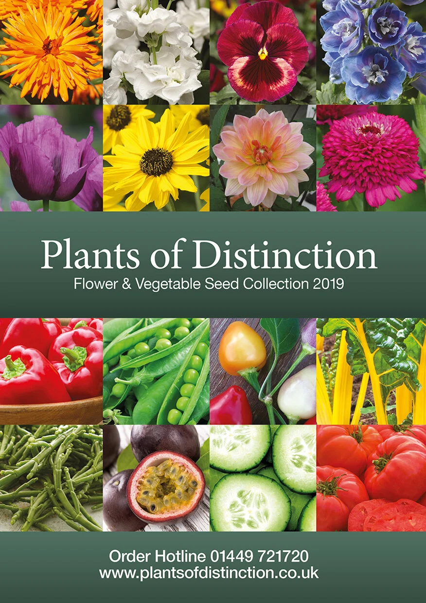 Plants of Distinction Flower & Vegetable Seed — Emma Long Graphic Design