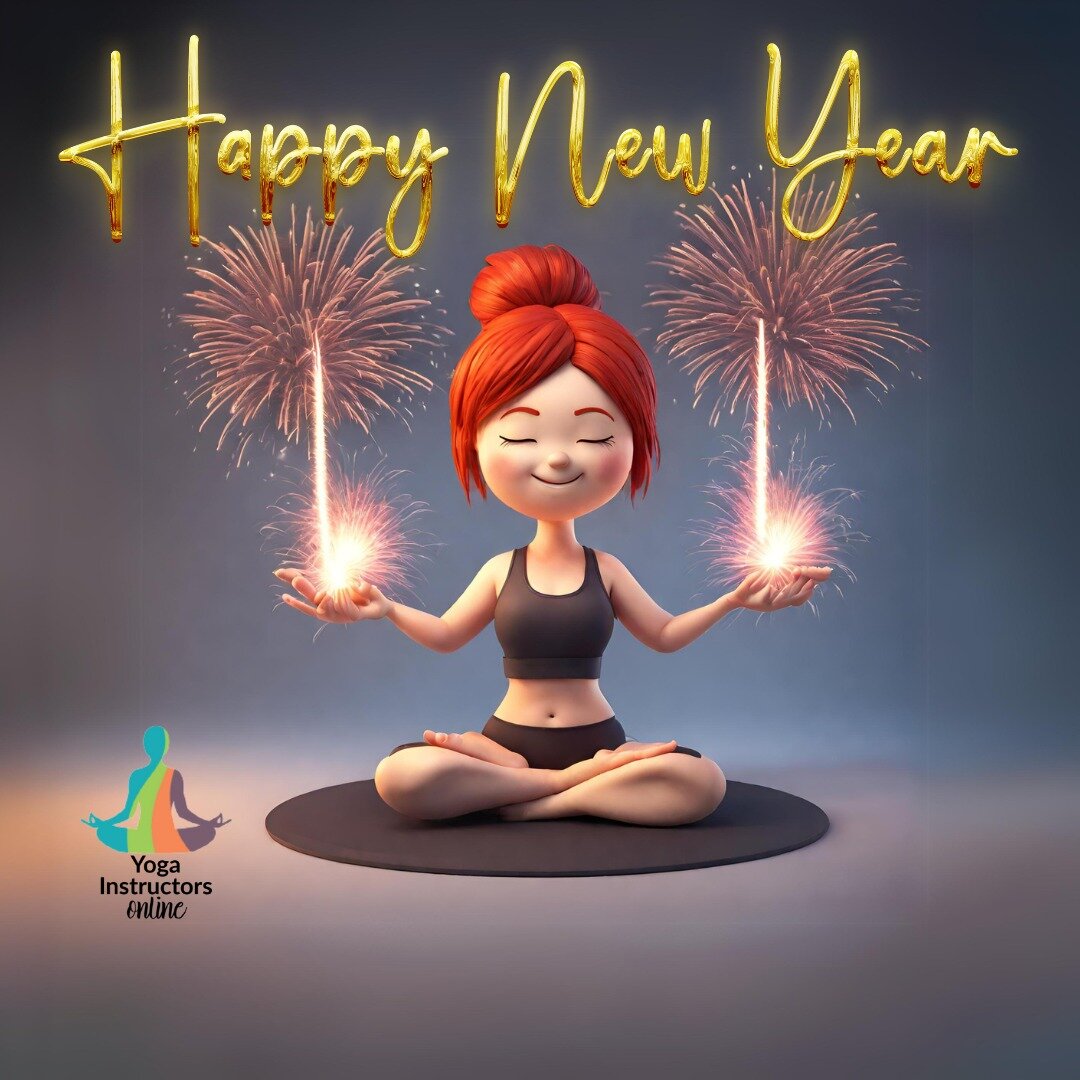 🧘&zwj;♀️🎊Embracing the tranquility of a new year with open hearts and flexible minds! Wishing our yoga community a peaceful and rejuvenating Happy New Year 2024 filled with balance, mindfulness, and serenity.🧘&zwj;♀️🎊