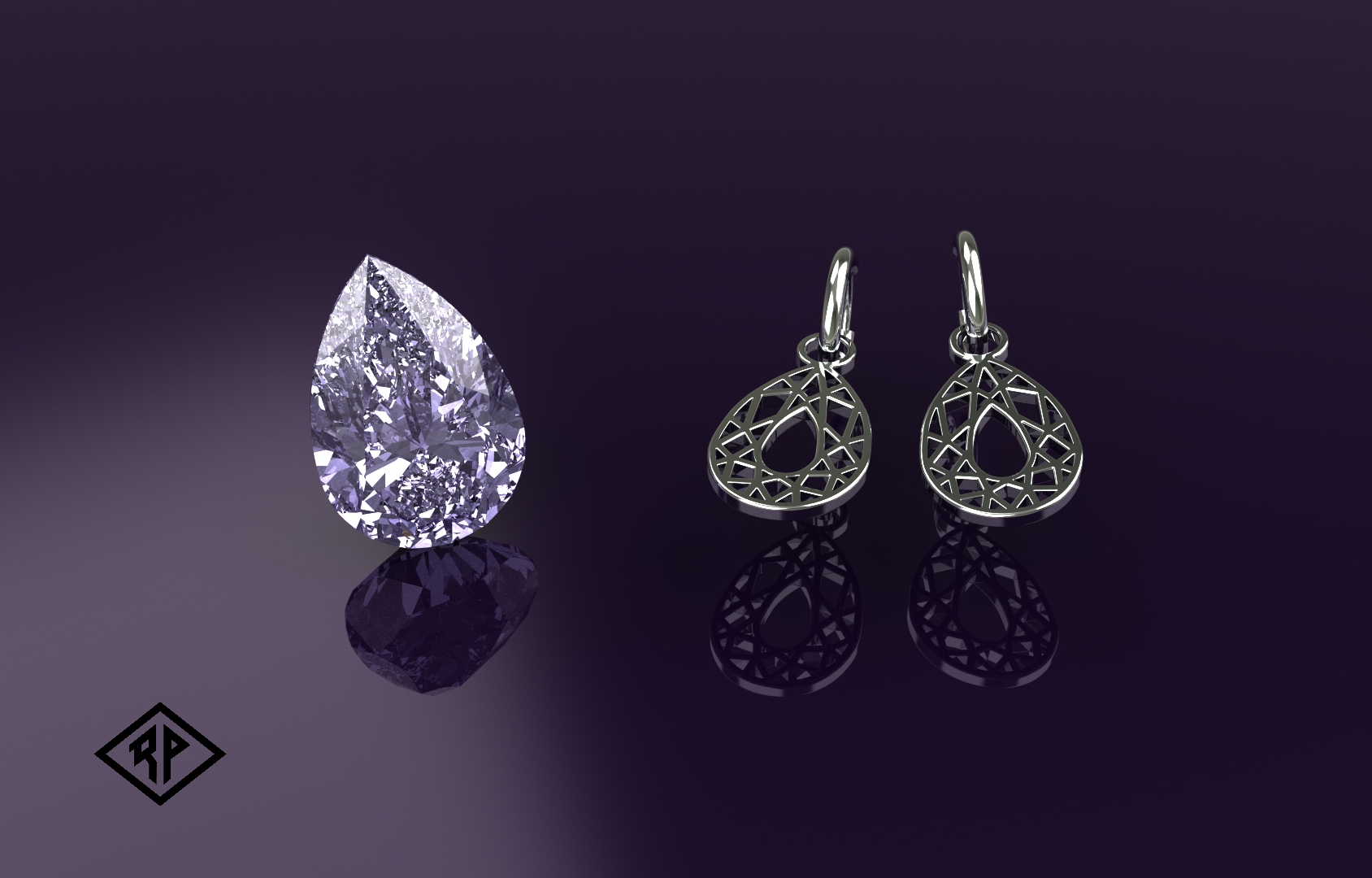 Teardrop Earrings - Make 100