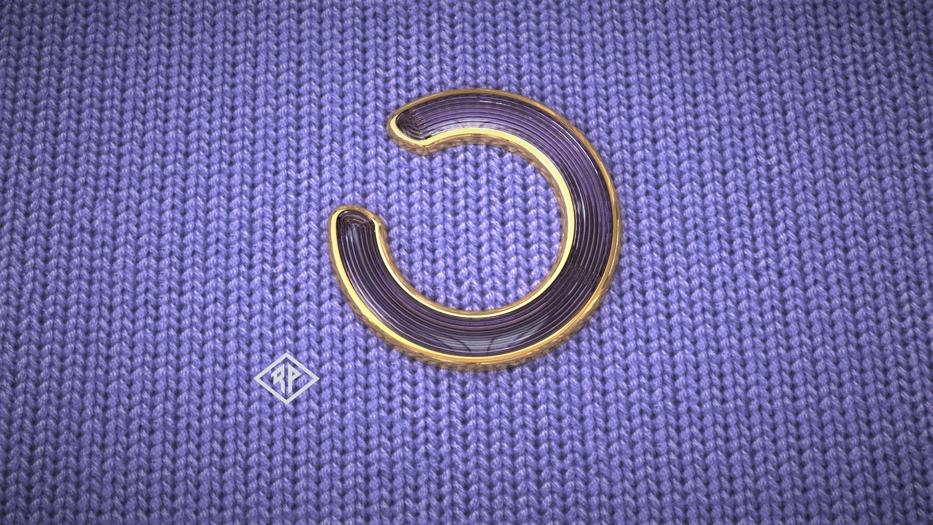 Champleve Enamel Brooch 