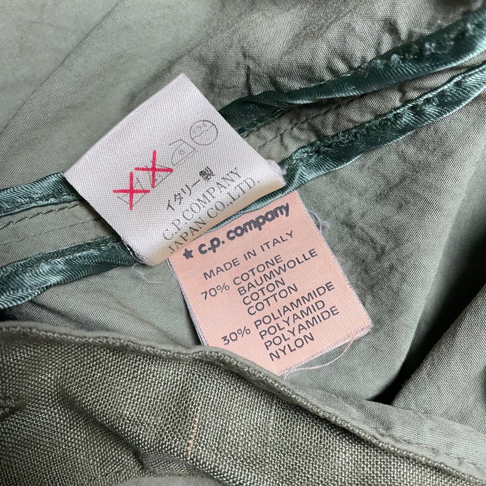 S/S 1990 C.P. COMPANY Ideas From Massimo Osti Sage Green Japan