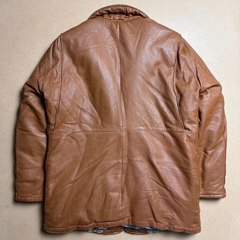 A/W1980 C.P. COMPANY Leather Cameraman Jacket — TELA FELLA