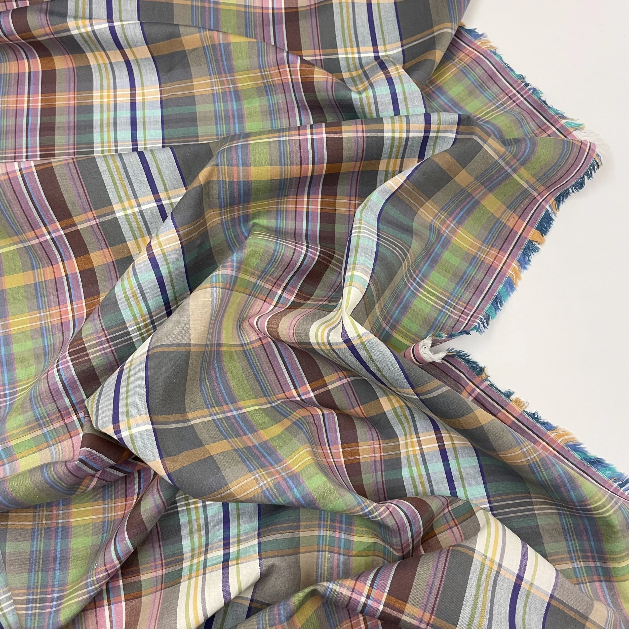 Hey Sew Sister - Itzel - Rainbow Multicoloured Yarn Dyed Lightweight Cotton Fabric for Dressmaking Sewing 2.jpeg