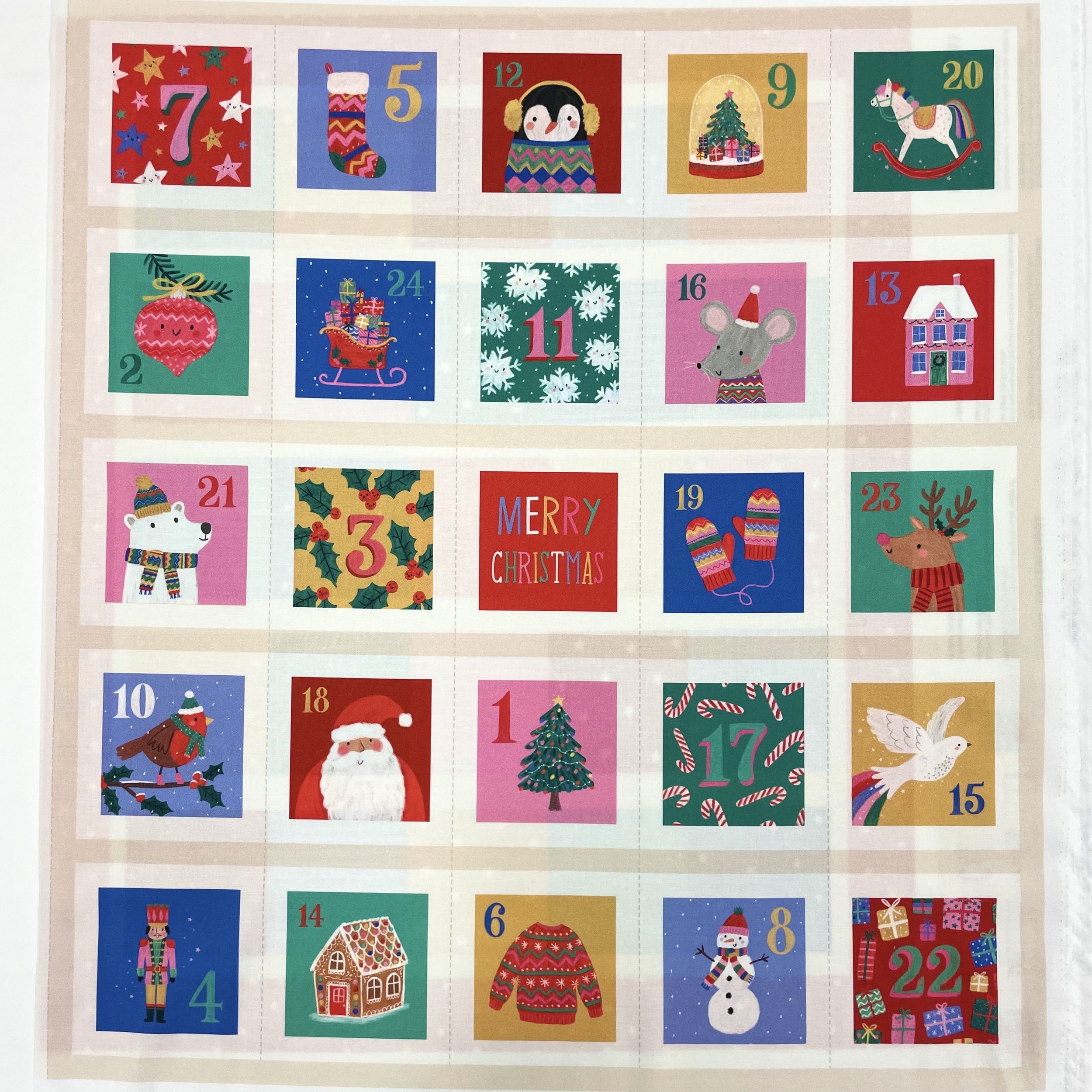 Hey Sew Sister - Dashwood Studio 2024 Bright & Jolly Advent Calendar Panel 1.jpeg