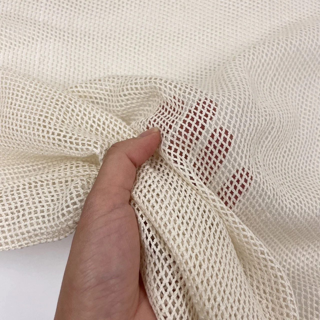 Hey Sew Sister - Organic Cotton Grid Mesh Fabric 2.jpeg