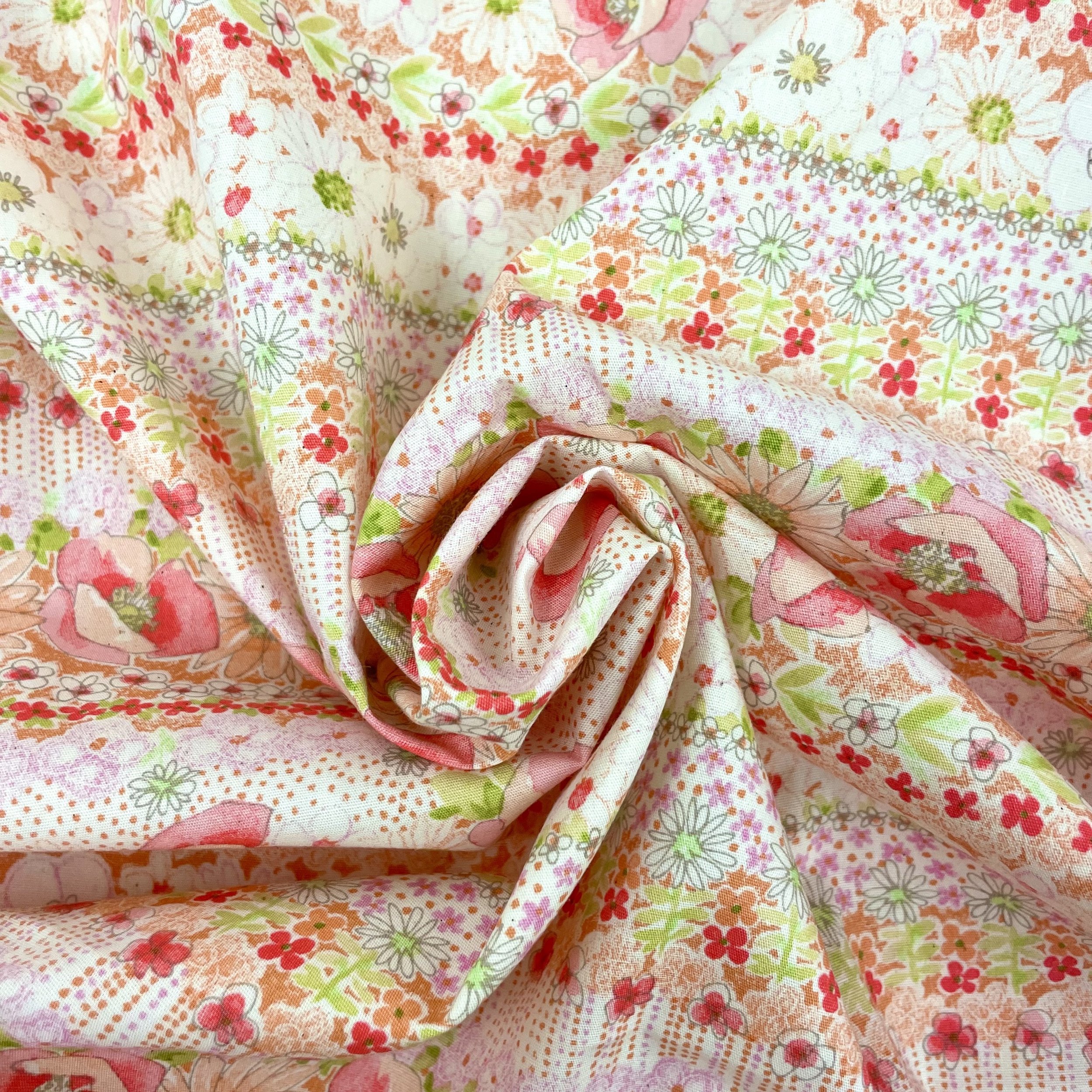 Sevenberry Japanese Fabrics Innocent Flower Apricot 3.jpeg