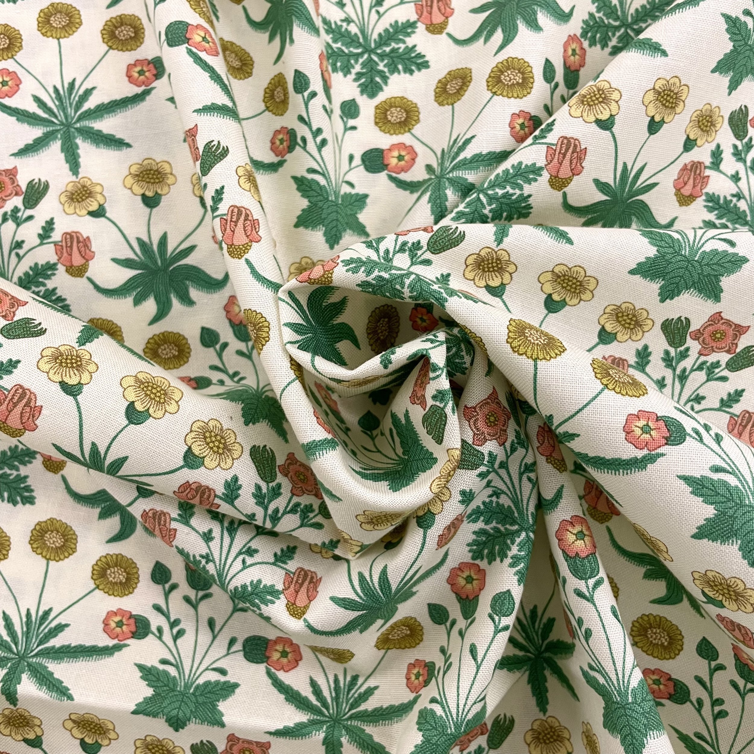 Morris & Co - Buttermere - Cotton Fabric - Daisy 3.jpeg