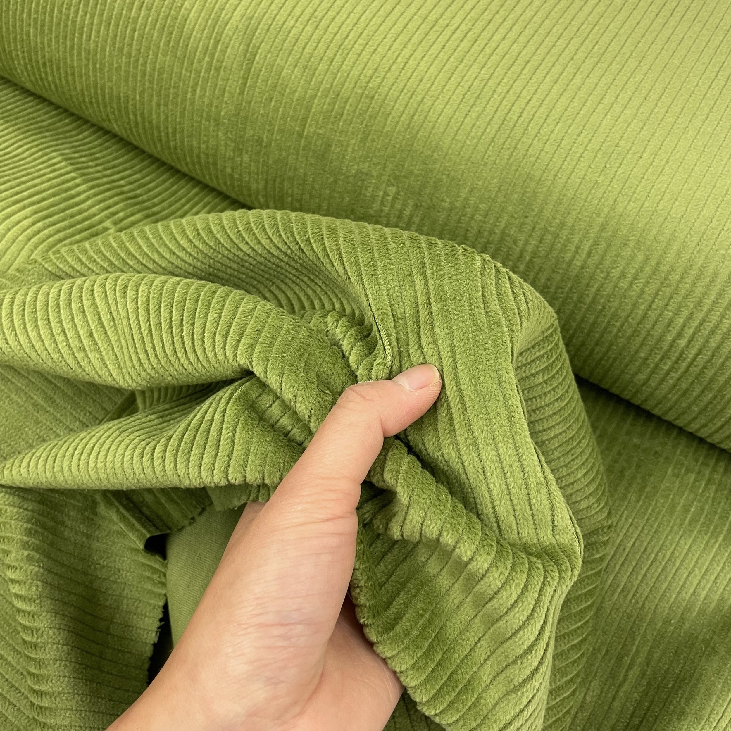 Hey Sew Sister 4.5W Cotton Corduroy Fabric - Pickle 4.jpeg