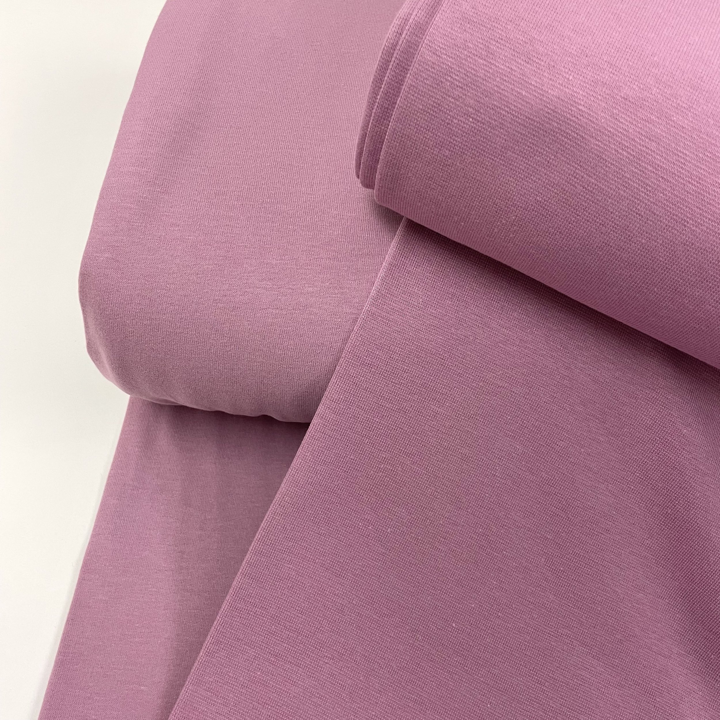 Hey Sew Sister GOTS Certified Organic Super Soft Sweatshirt Fabric - Lavender 5.jpeg
