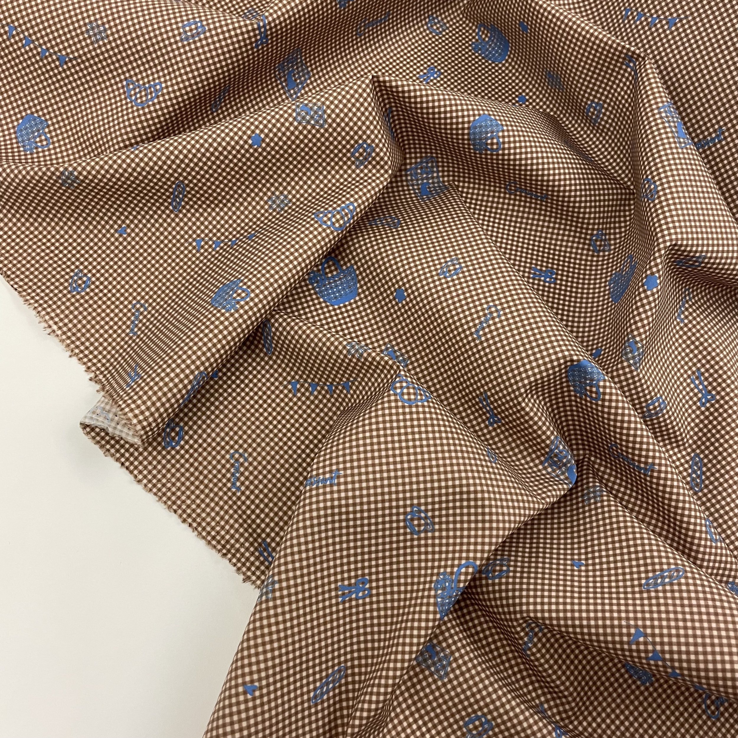 Hey Sew Sister - Coffee and Croissants - Cotton Lawn Fabric 2.jpeg