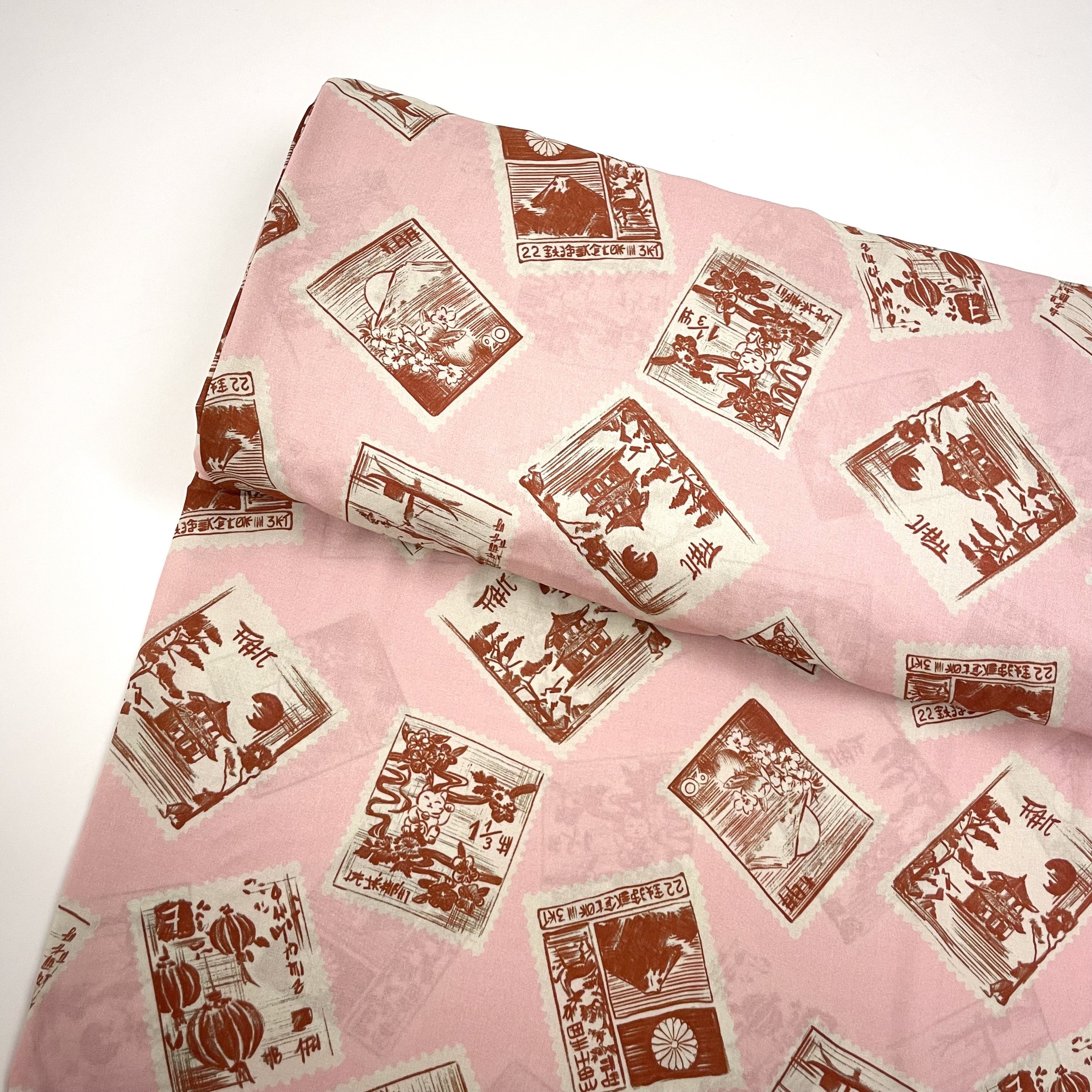 Hey Sew Sister - Lady McElroy Stamp Collection Viscose Challis Lawn Fabric 1.jpeg