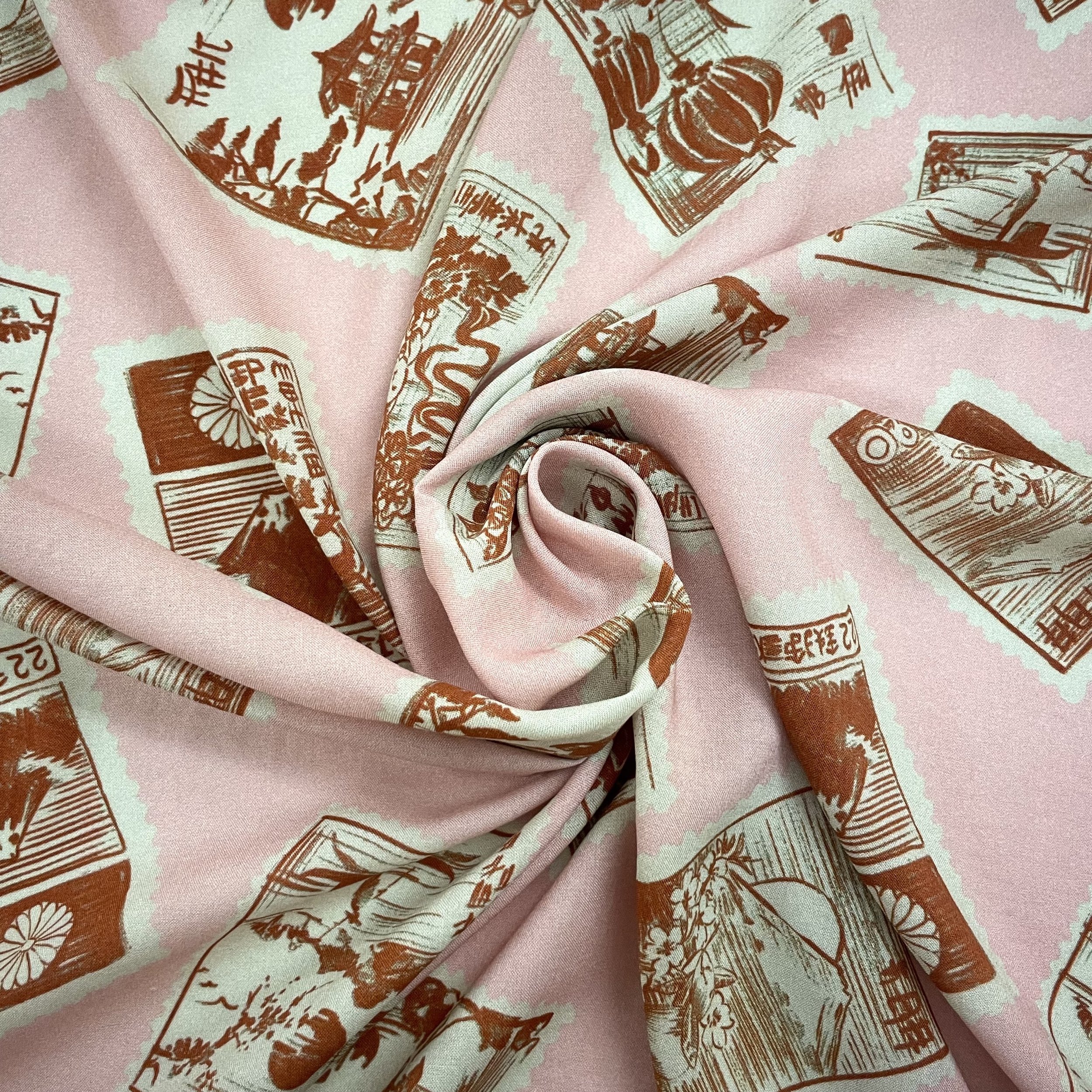 Hey Sew Sister - Lady McElroy Stamp Collection Viscose Challis Lawn Fabric 4.jpeg
