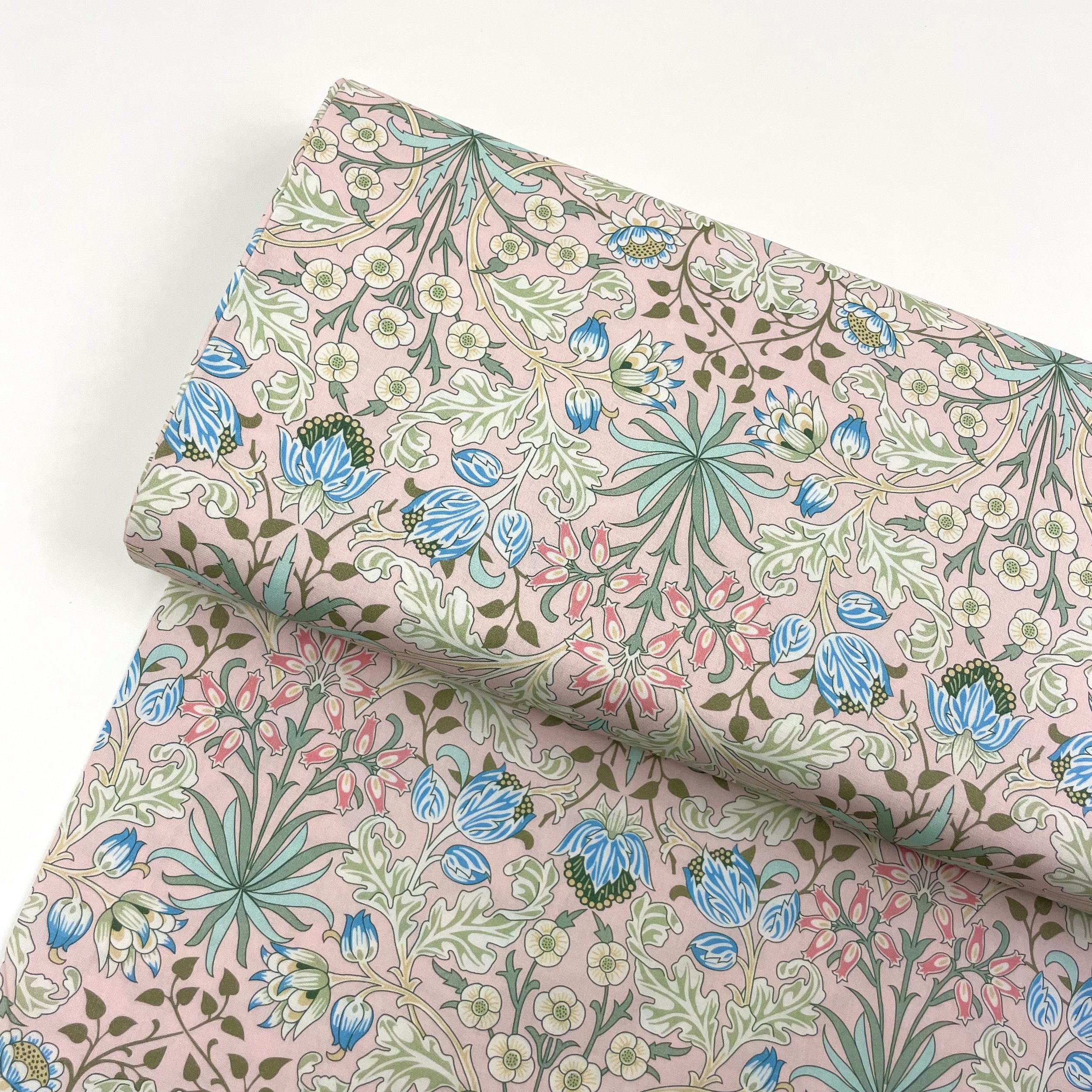 Hey Sew Sister - William Morris - Simply Nature - Organic Cotton Fabric - Hyacinth 1.jpeg
