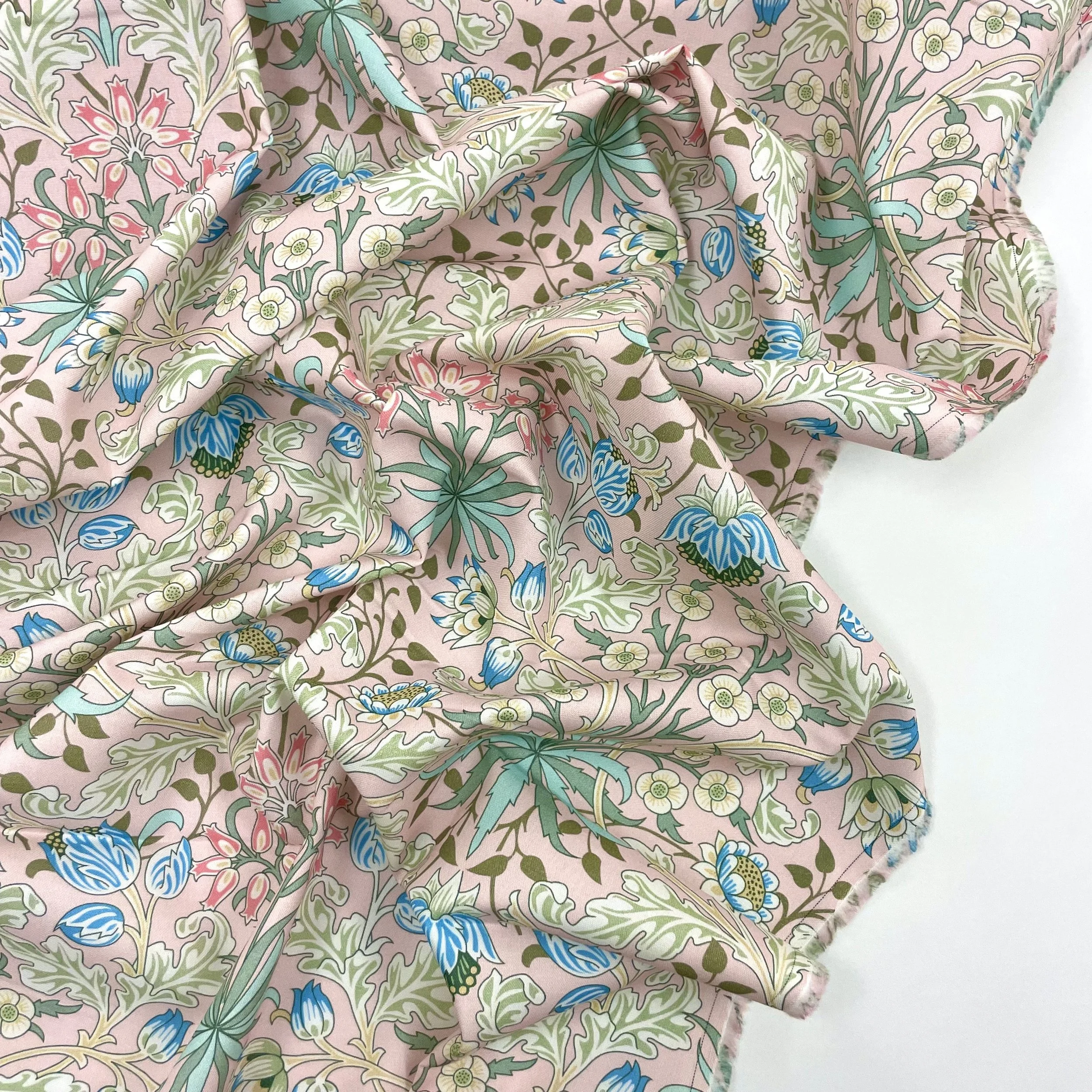 Hey Sew Sister - William Morris - Simply Nature - Organic Cotton Fabric - Hyacinth 2.jpeg