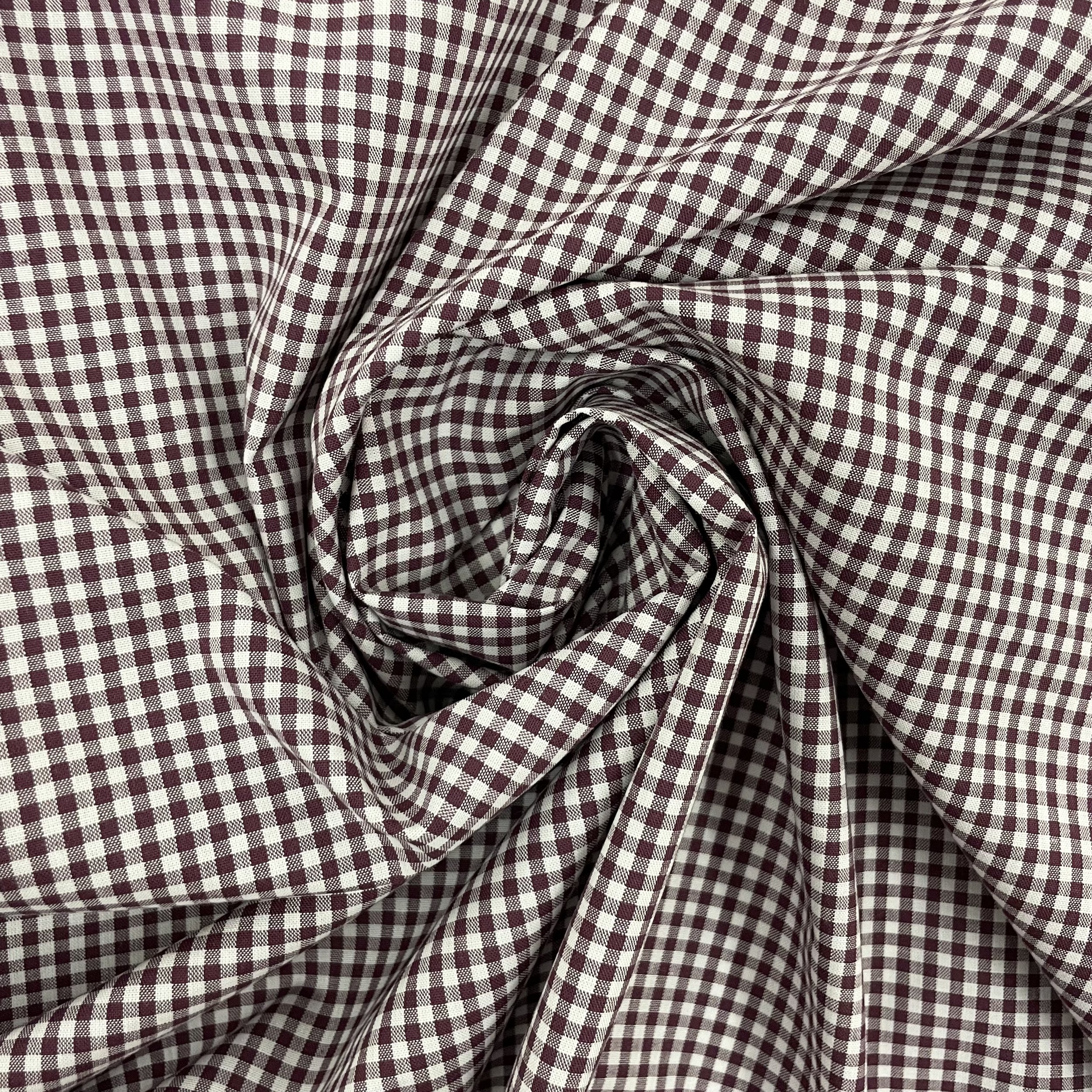 Hey Sew Sister - Mini Gingham - Yarn dyed Cotton Gingham 3mm 1:8%22- Plum Pie 3.jpeg