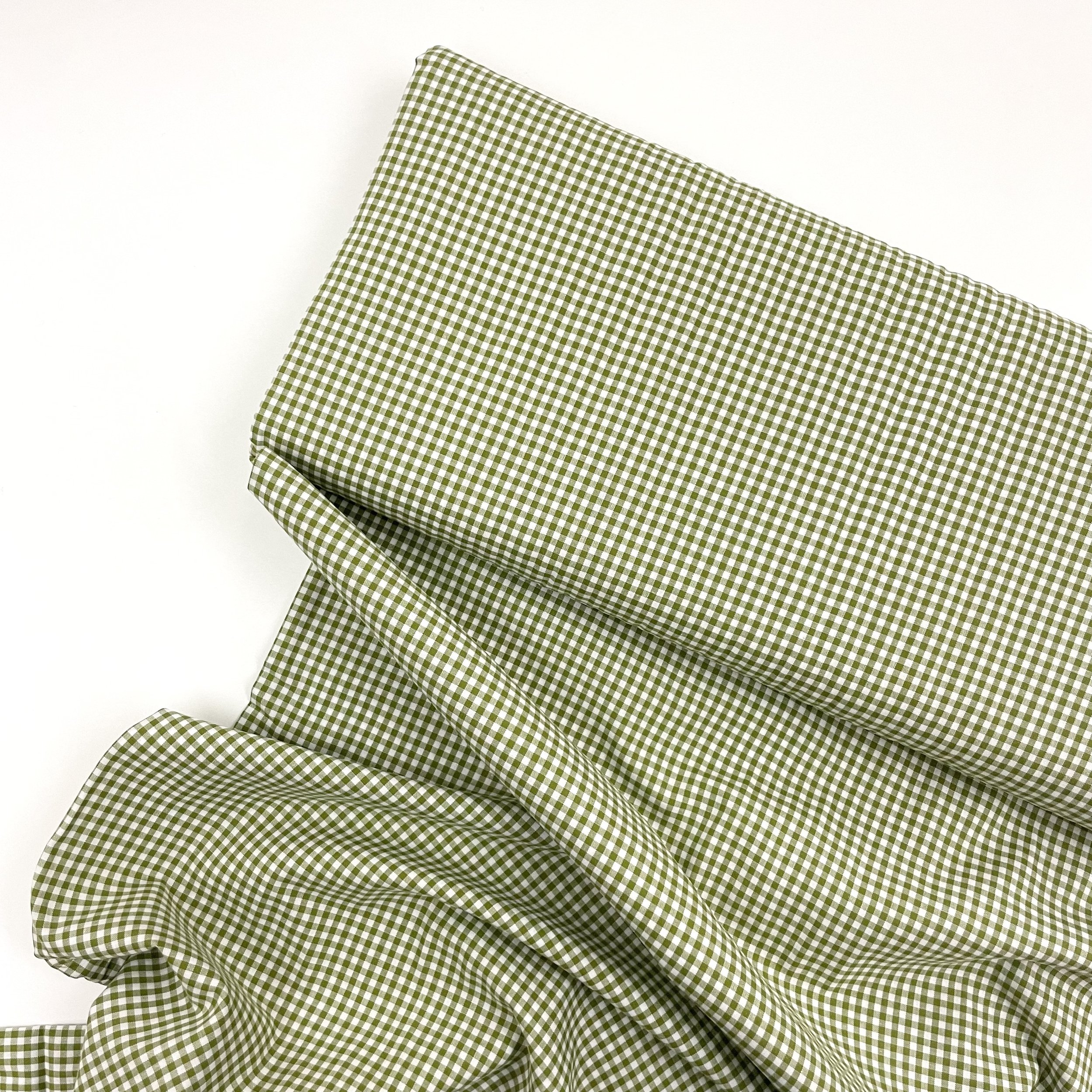 Hey Sew Sister - Mini Gingham - Yarn dyed Cotton Gingham 3mm 1:8%22- Country Green 1.jpeg