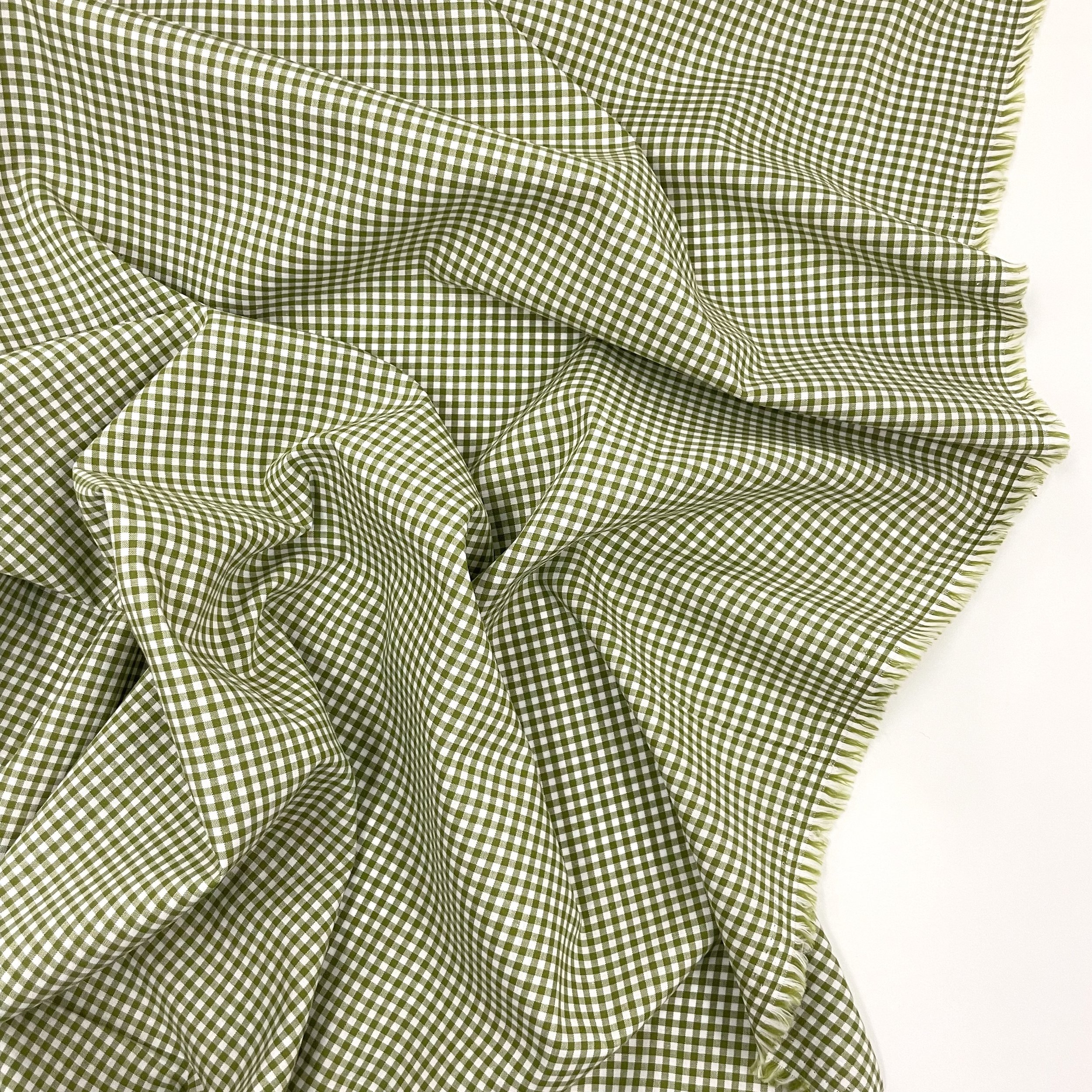 Hey Sew Sister - Mini Gingham - Yarn dyed Cotton Gingham 3mm 1:8%22- Country Green 2.jpeg