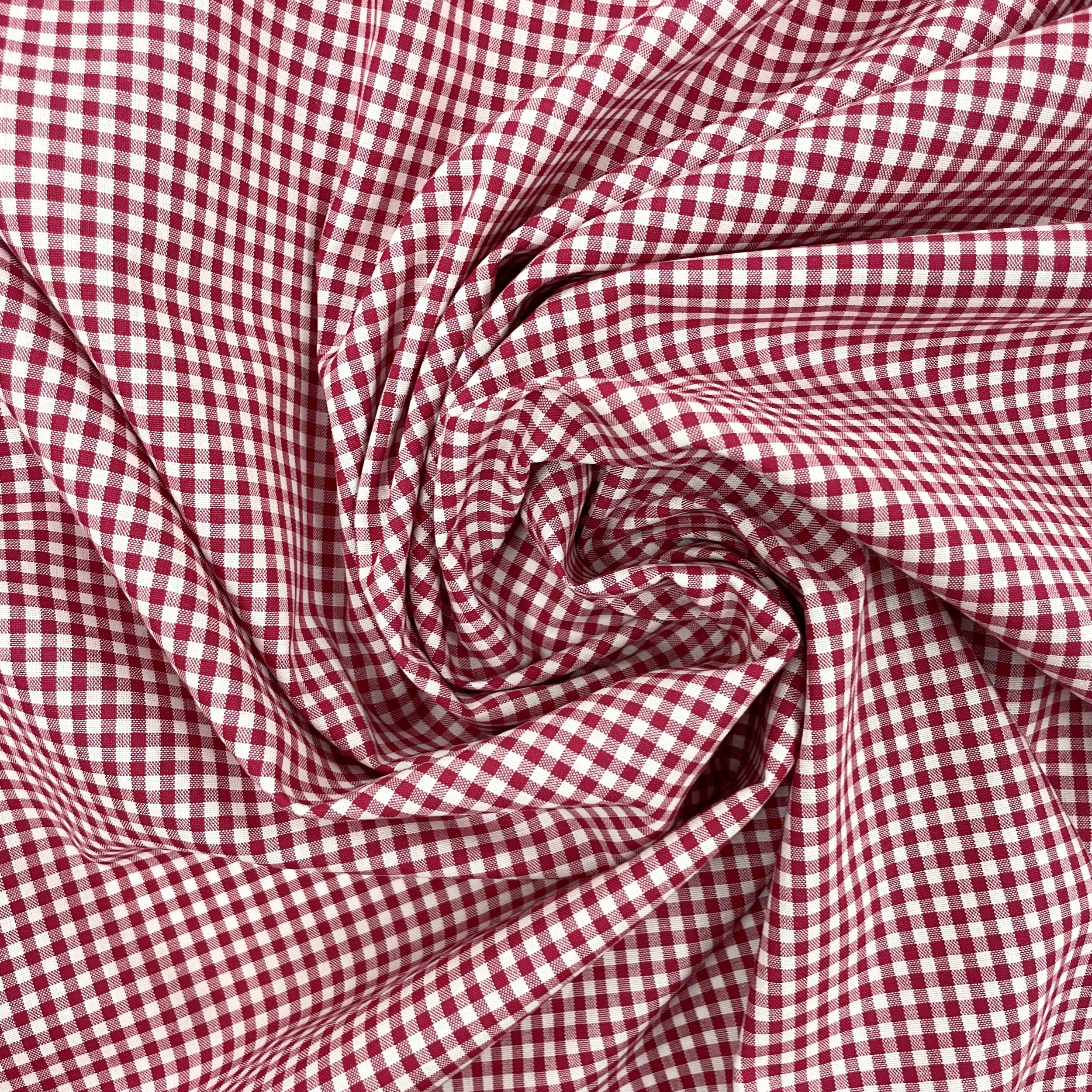 Hey Sew Sister - Mini Gingham - Yarn dyed Cotton Gingham 3mm 1:8%22- Cherry Pie 3.jpeg