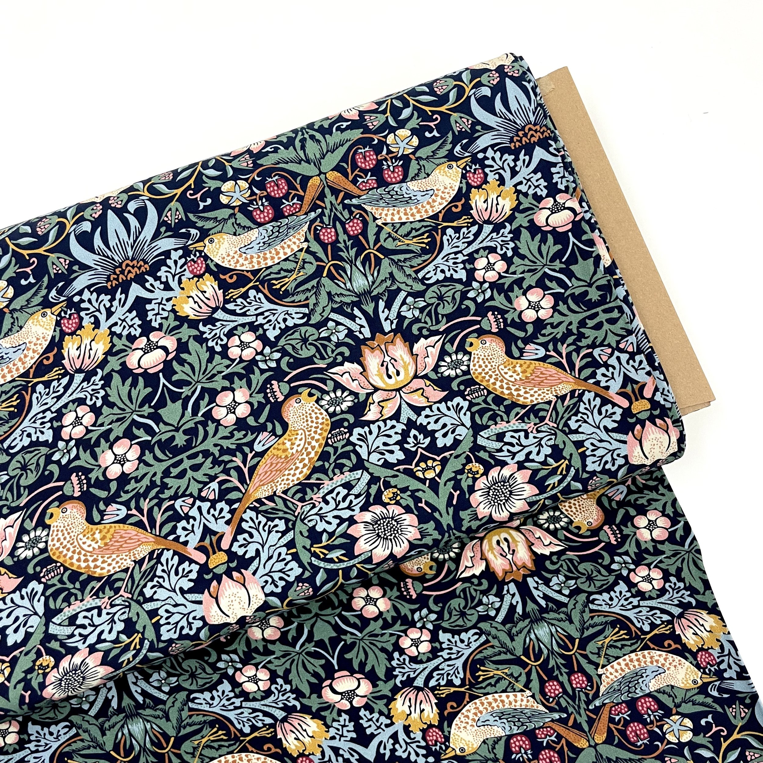 Hey Sew Sister - Strawberry Thief by William Morris - V&A Museum - Viscose Dress Fabric 1.jpeg
