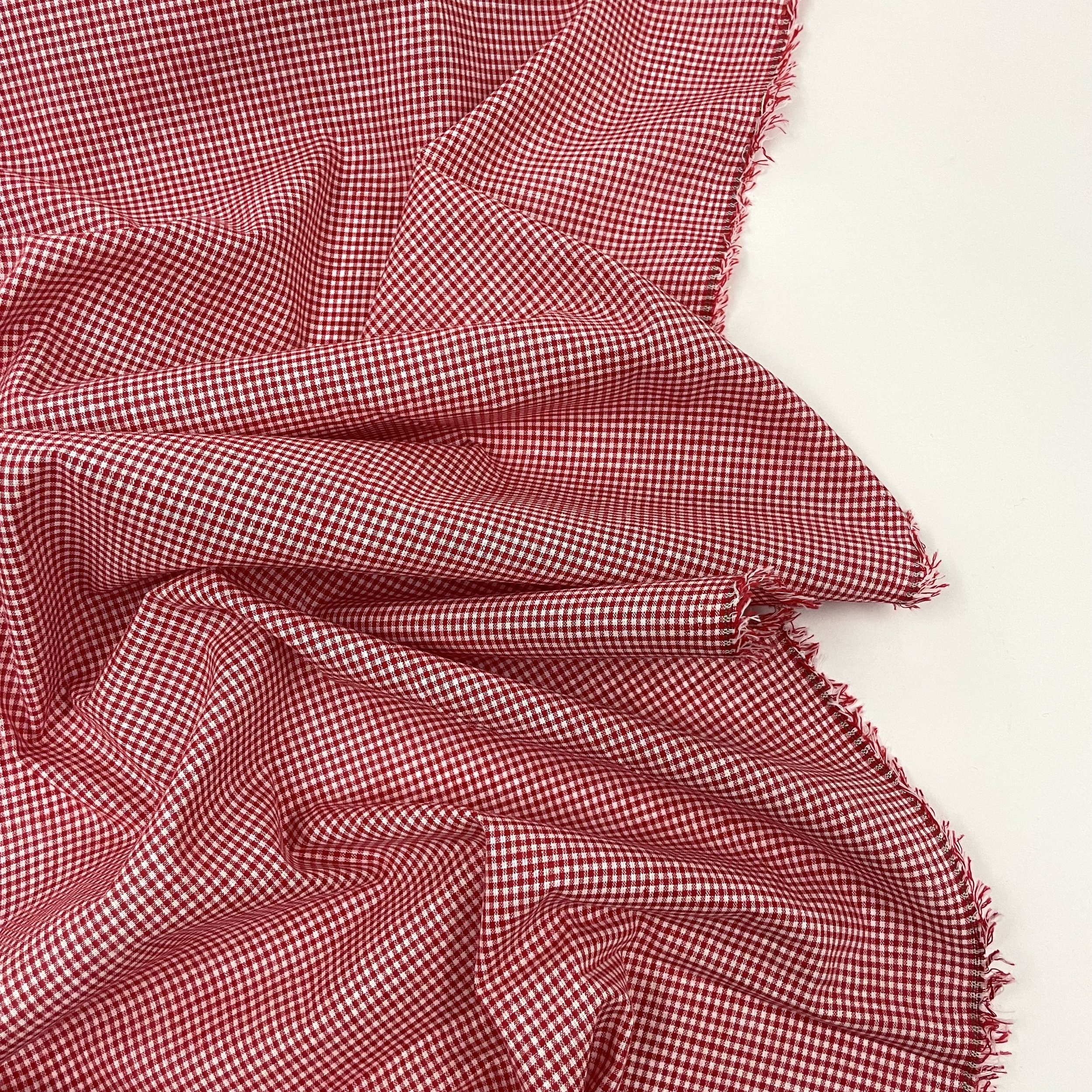 Hey Sew Sister - Tiny Gingham - Cotton Gingham Fabric - Jam 2.jpeg