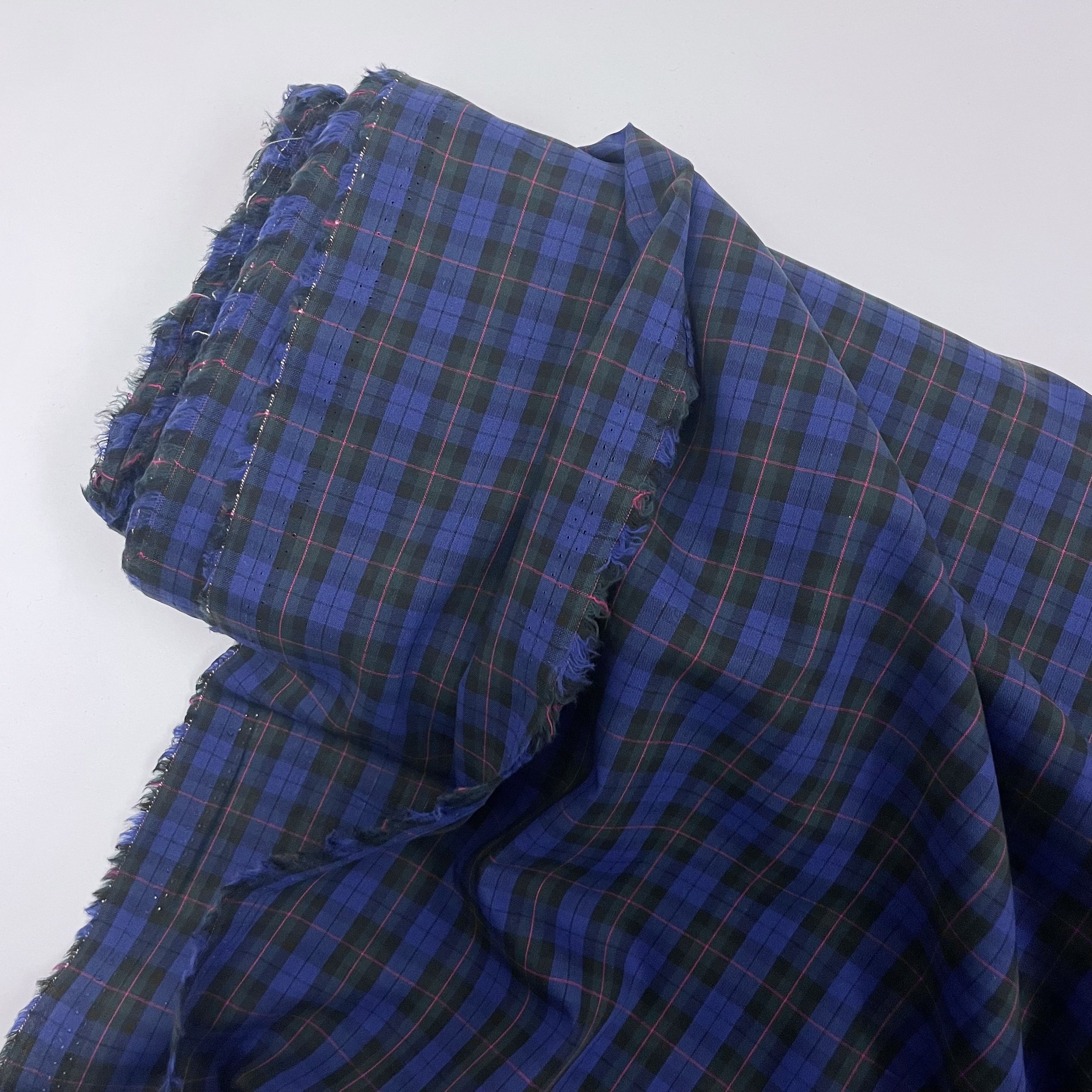 Hey Sew Sister - Eilidh - Tartan Yarn Dyed Cotton Fabric 1.jpeg
