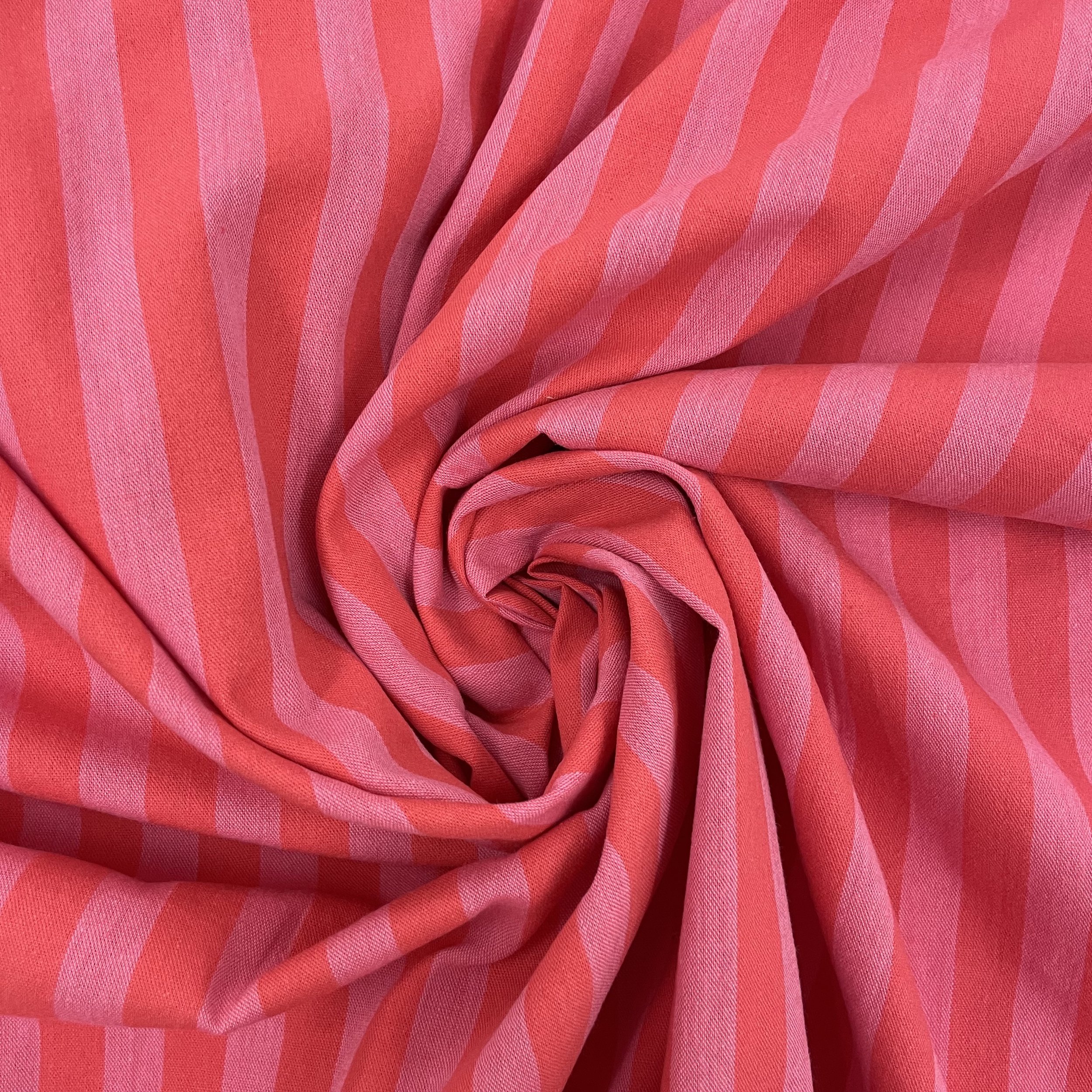 Hey Sew Sister - Piper - Yarn Dyed Vertical Stripe Cotton Fabric - Lavender Lake - Raspberry 3.jpeg
