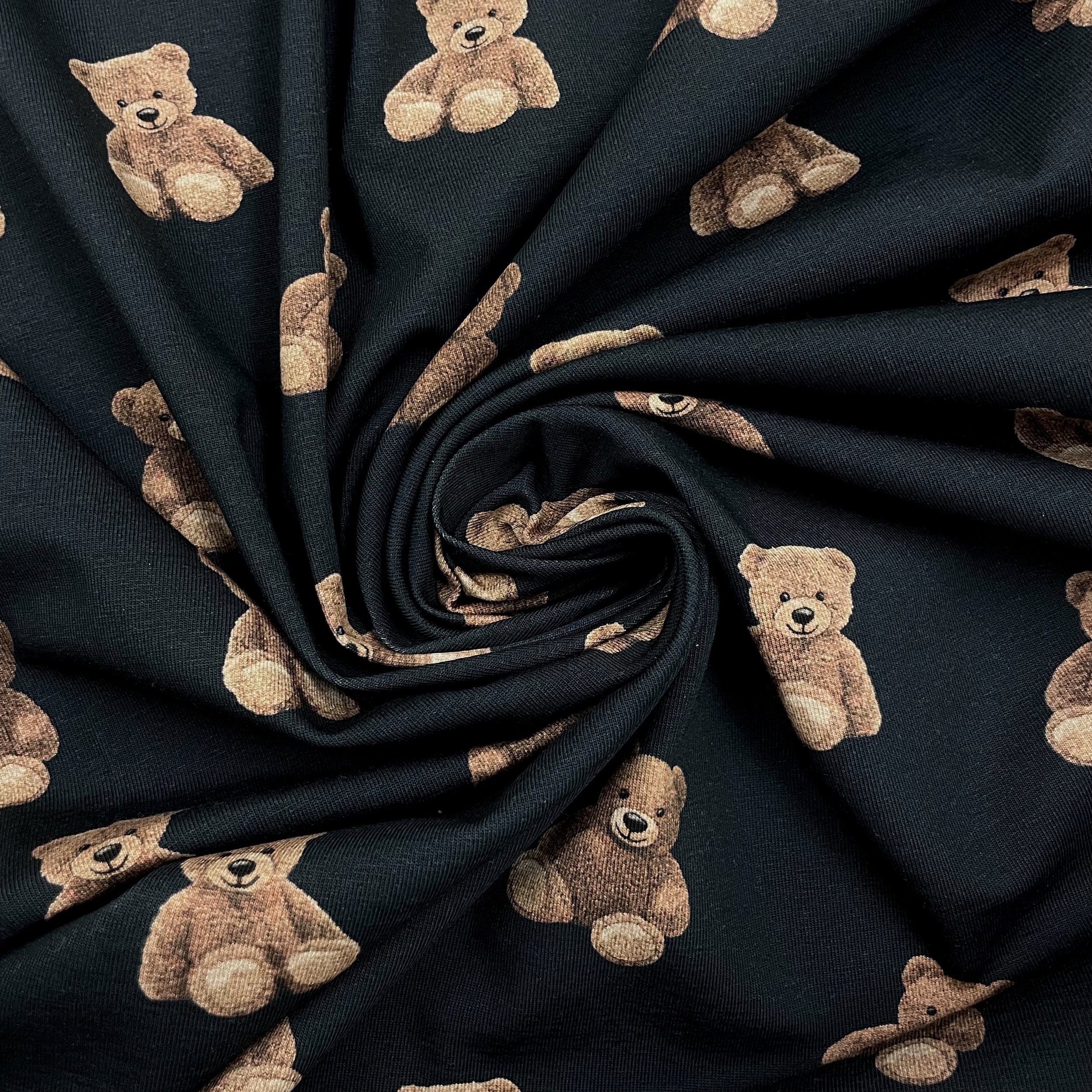 Hey Sew Sister - Teddy - Cotton Jersey Fabric - Navy 3.jpeg