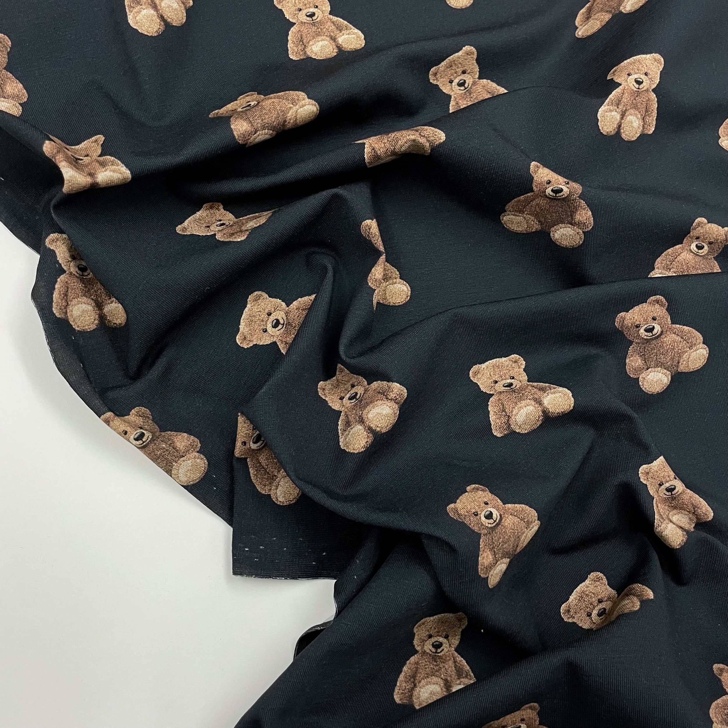 Hey Sew Sister - Teddy - Cotton Jersey Fabric - Navy 2.jpeg