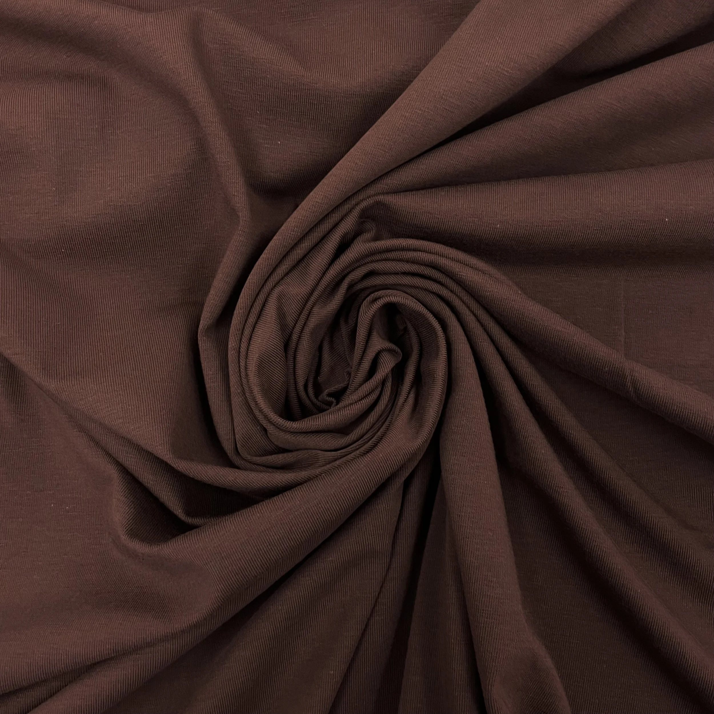Hey Sew Sister - GOTS Certified Organic Cotton Jersey Fabric - Chocolate 3.jpeg