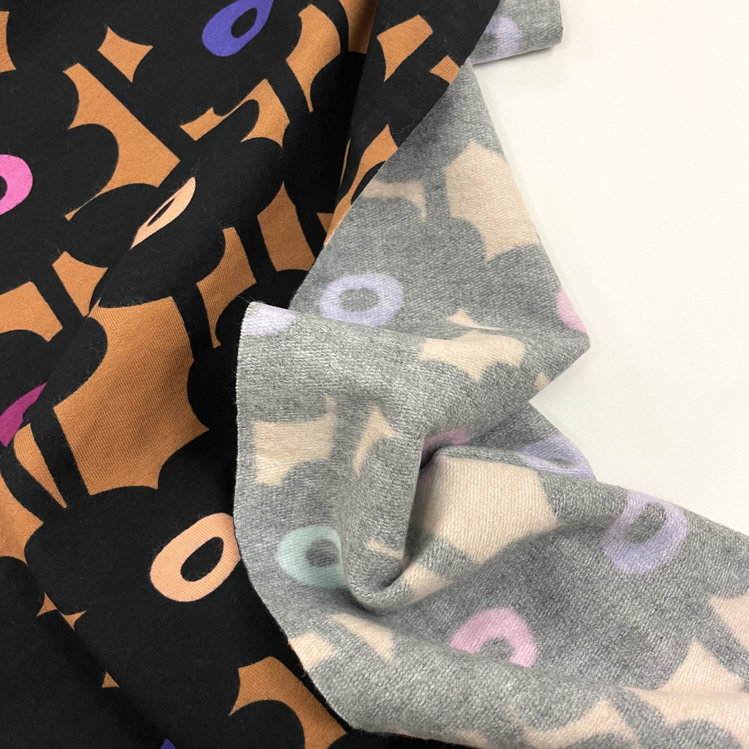 Hey Sew Sister - Nerida Hansen - Daisychain - Soft Cotton Sweatshirt Fabric - Clay 4.jpeg