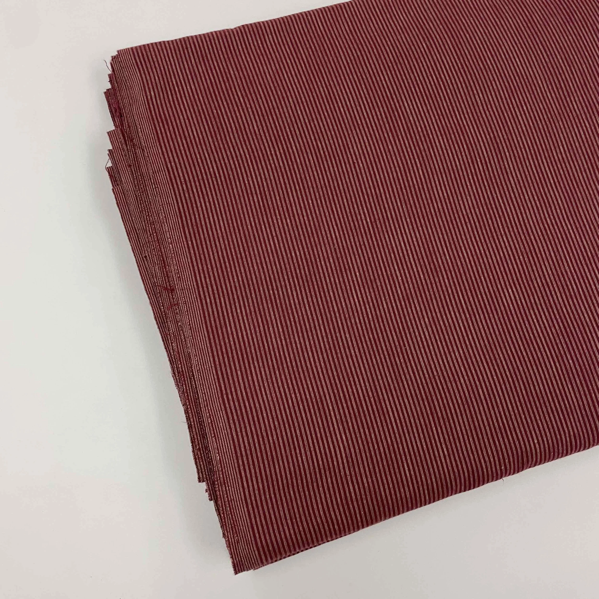 Hey Sew Sister - Indian Yarn Dyed Handloom Cotton Stripe Fabric - Red and White 1.jpeg