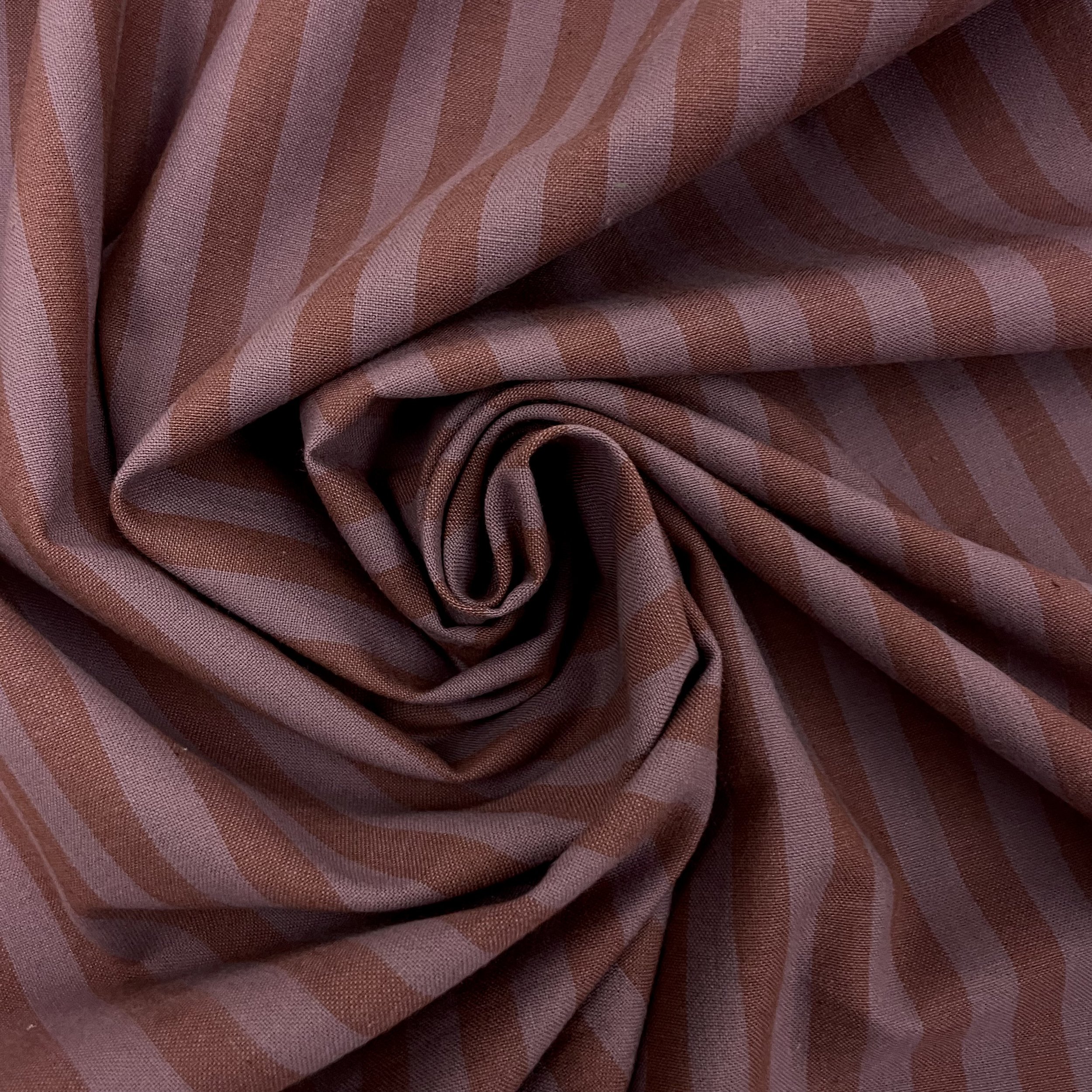 Hey Sew Sister - Fableism - Fig Yarn Dyed Stripes from Sun Stripes - Cotton Fabric 3.jpeg