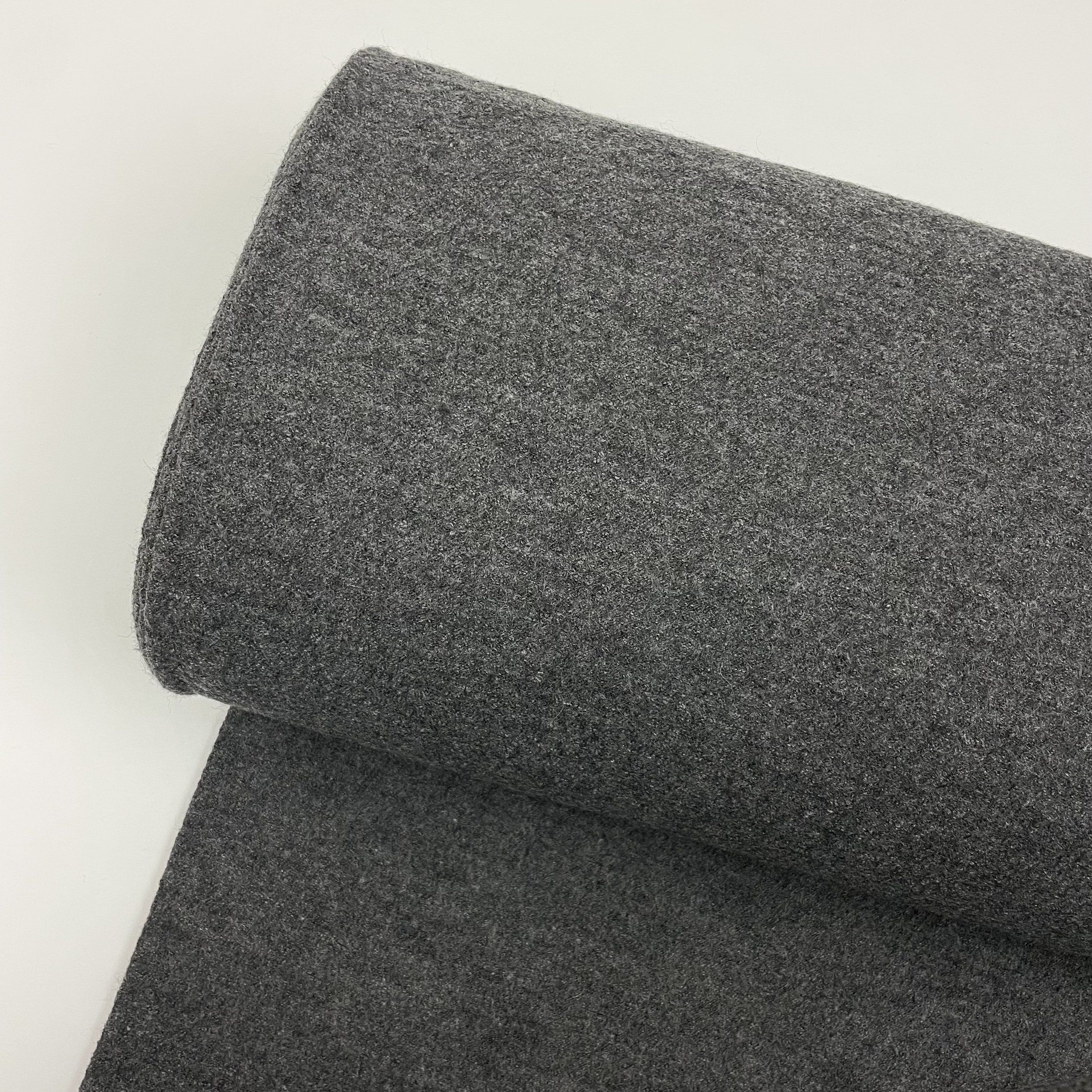 Hey Sew Sister - Wool and Viscose Blend Dress Jumper Coat Fabric - Marl Grey 1.jpeg
