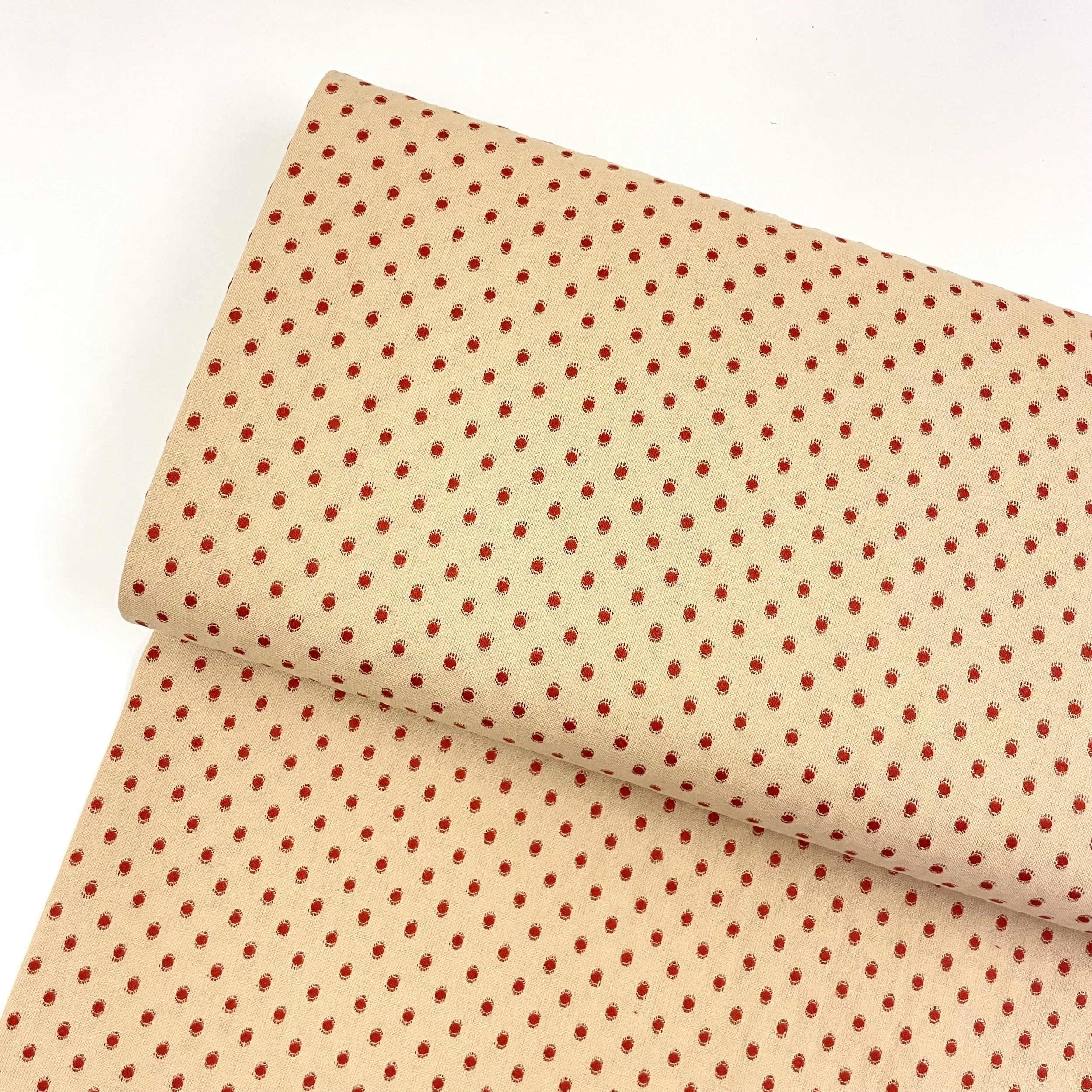 Hey Sew Sister - Anna Maria Textiles - Raindrops - Yarn Dyed Woven Cotton Fabrics - Chai 1.jpeg