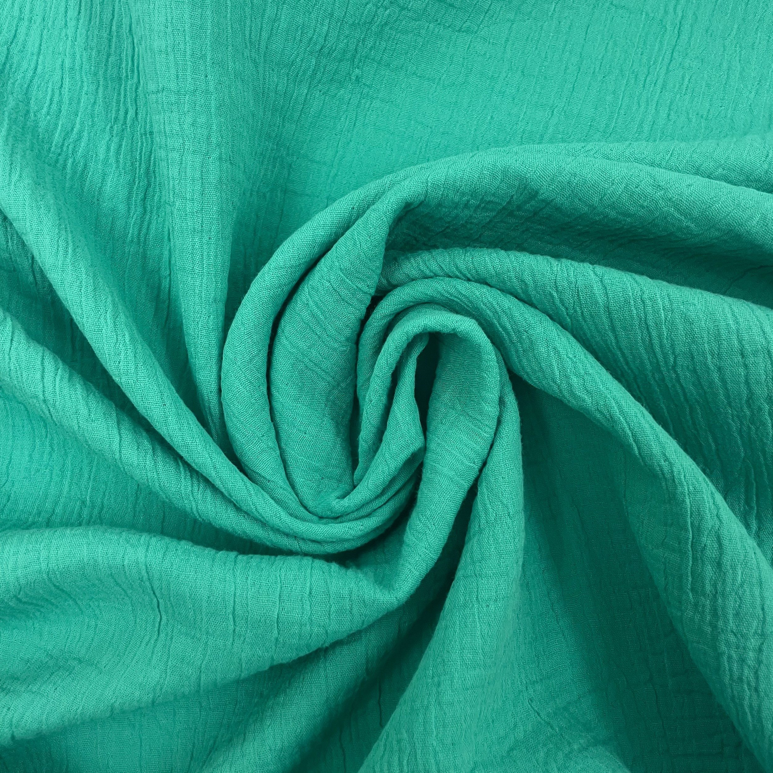 Hey Sew Sister - Emma - Cotton Linen Jacquard - Teal Fabric 4.jpeg