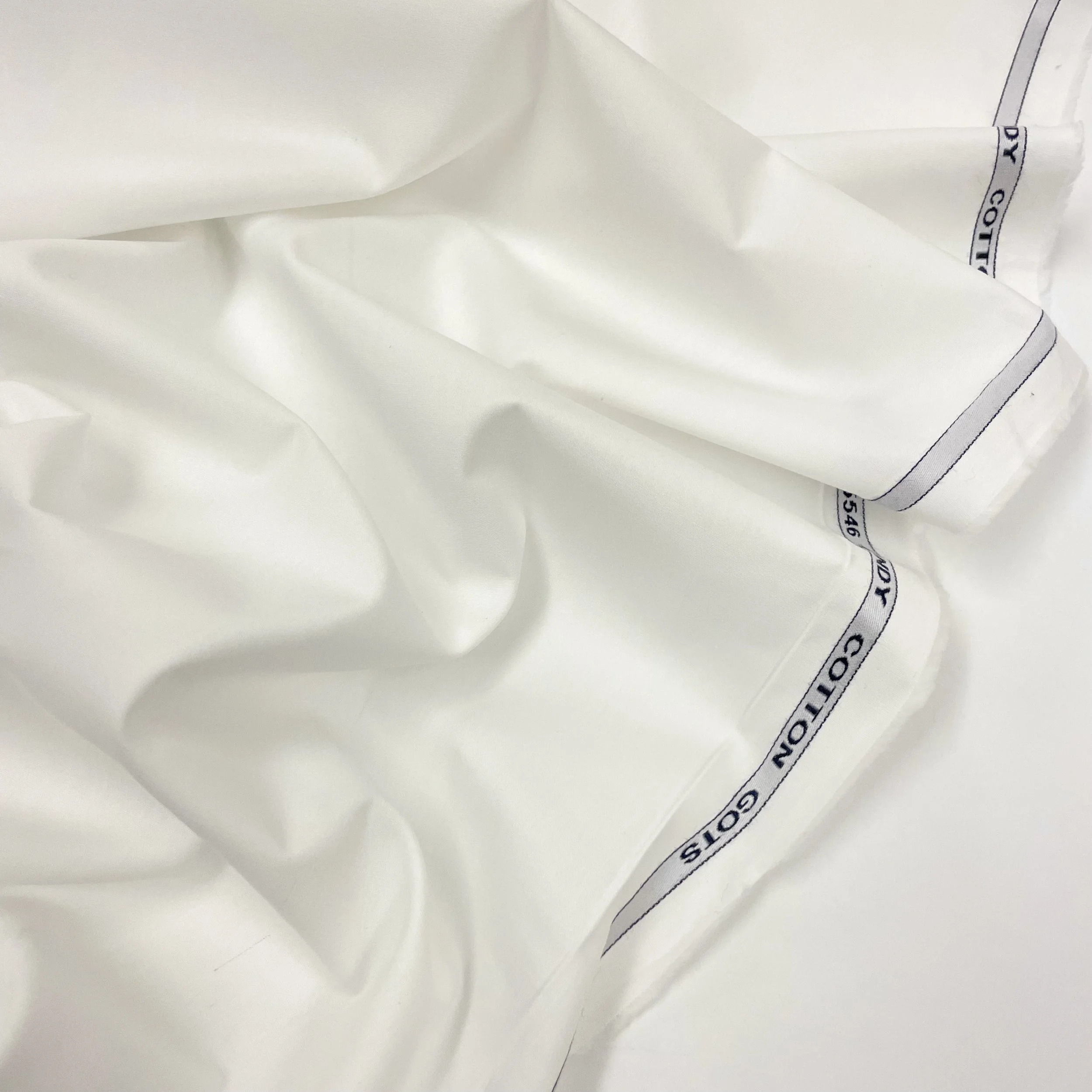 Hey Sew Sister - GOTS Organic Cotton Candy - Lightweight Cotton Fabric for Sewing Dressmaking - Ecru 2.jpeg