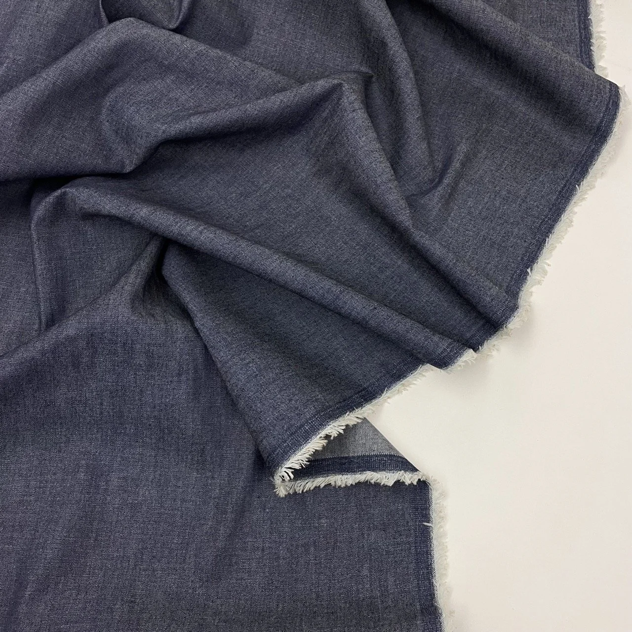 Hey Sew Sister - 4oz Cotton Denim Chambray Fabric 1.jpeg