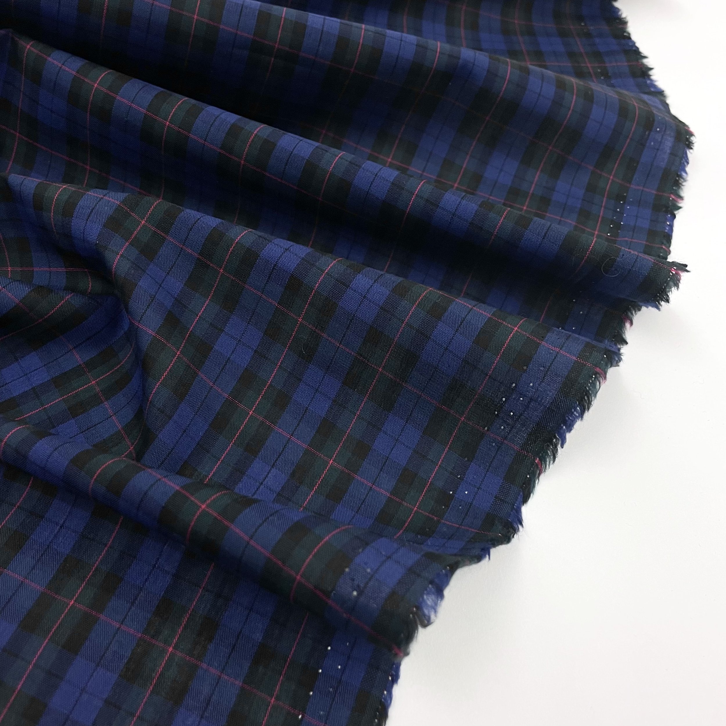 Hey Sew Sister - Eilidh - Tartan Yarn Dyed Cotton Fabric 3.jpeg
