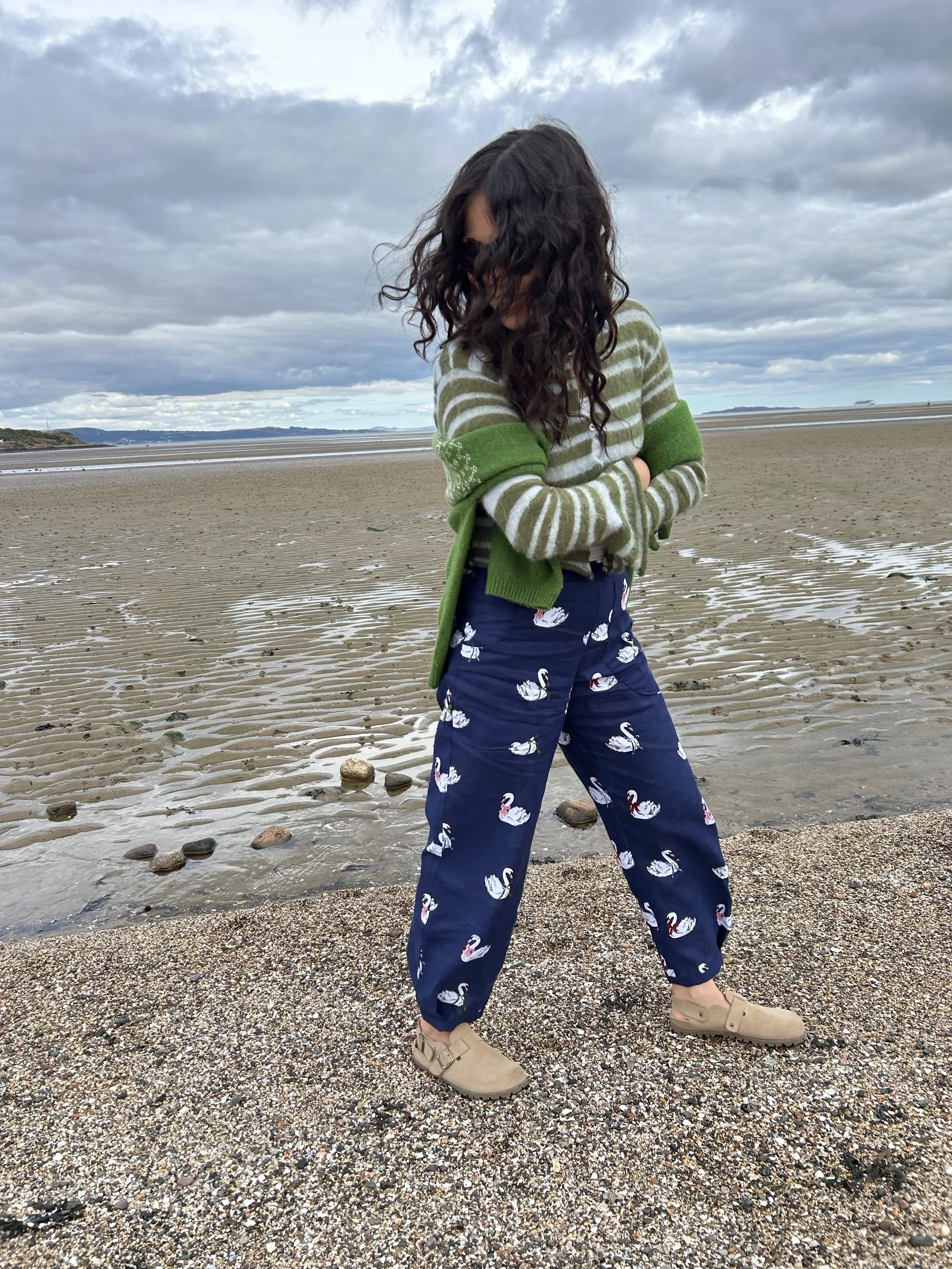 Hey Sew Sister - Odette Cotton Linen Fabric - Sew Liberated Chanterlle Pants 3.jpeg