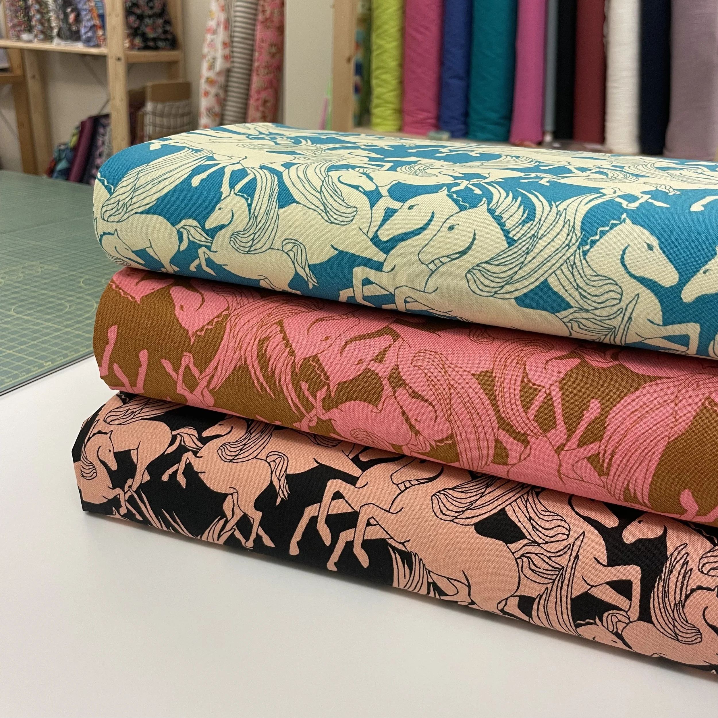 Hey Sew Sister - Pegasus - Shooting Star by Anna Maria Textiles - Full Collection.jpeg