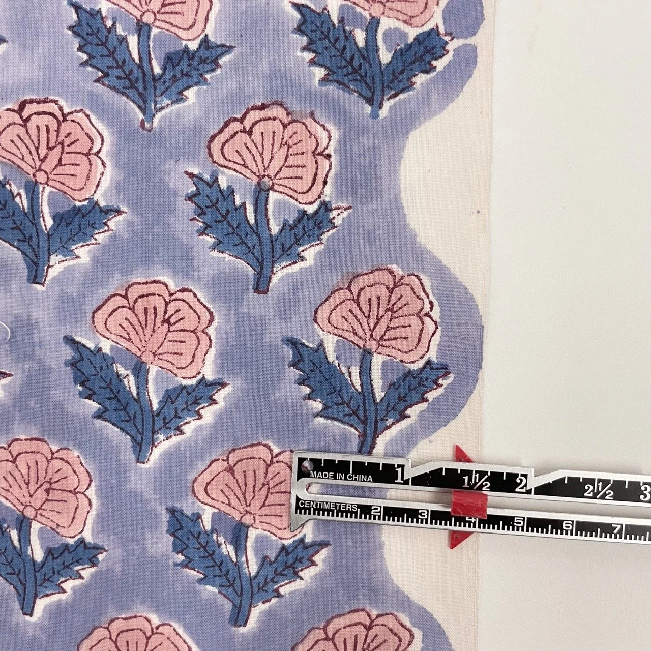 Hey Sew Sister - Angel Delight - Bagru Block Print - Floral Print Lightweight Organic Cotton For Sewing - Pastel Pink and Lilac 4.jpeg